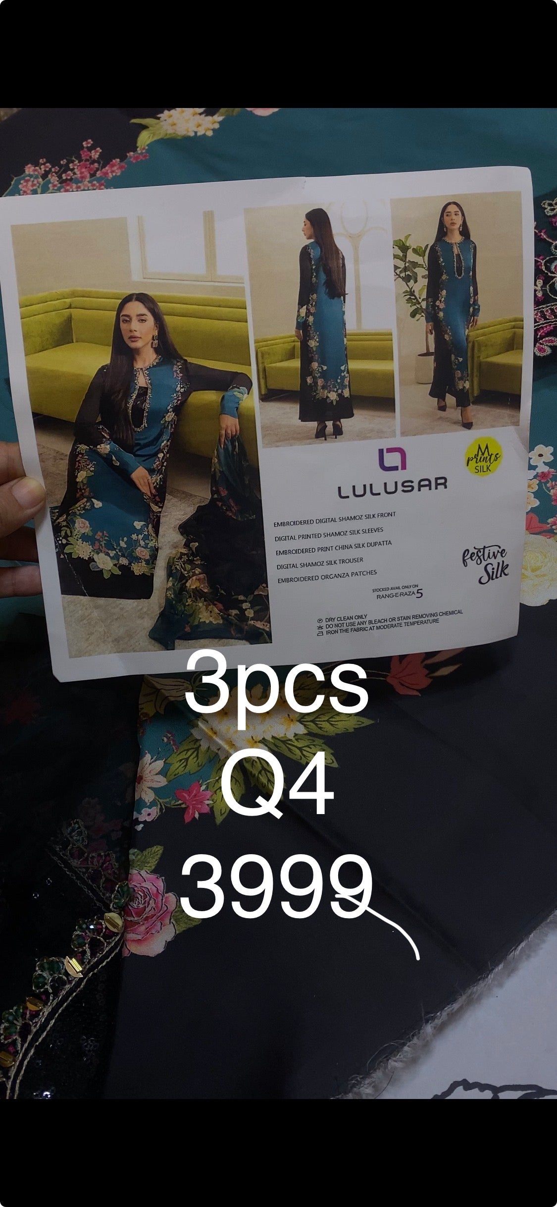 Lulusar silk 3pc
