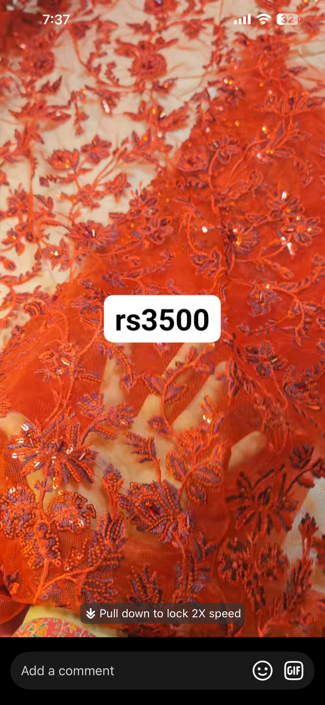 Red Net Fancy