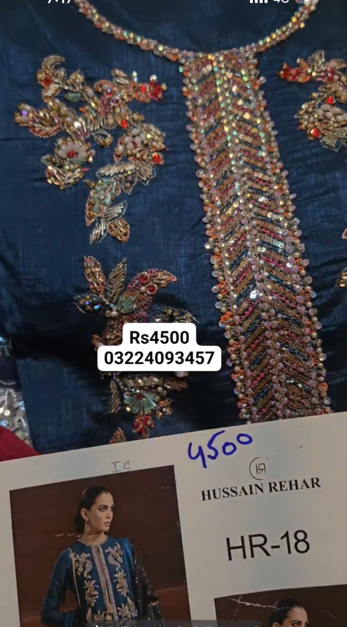 Hussain Rehar zinc Blue