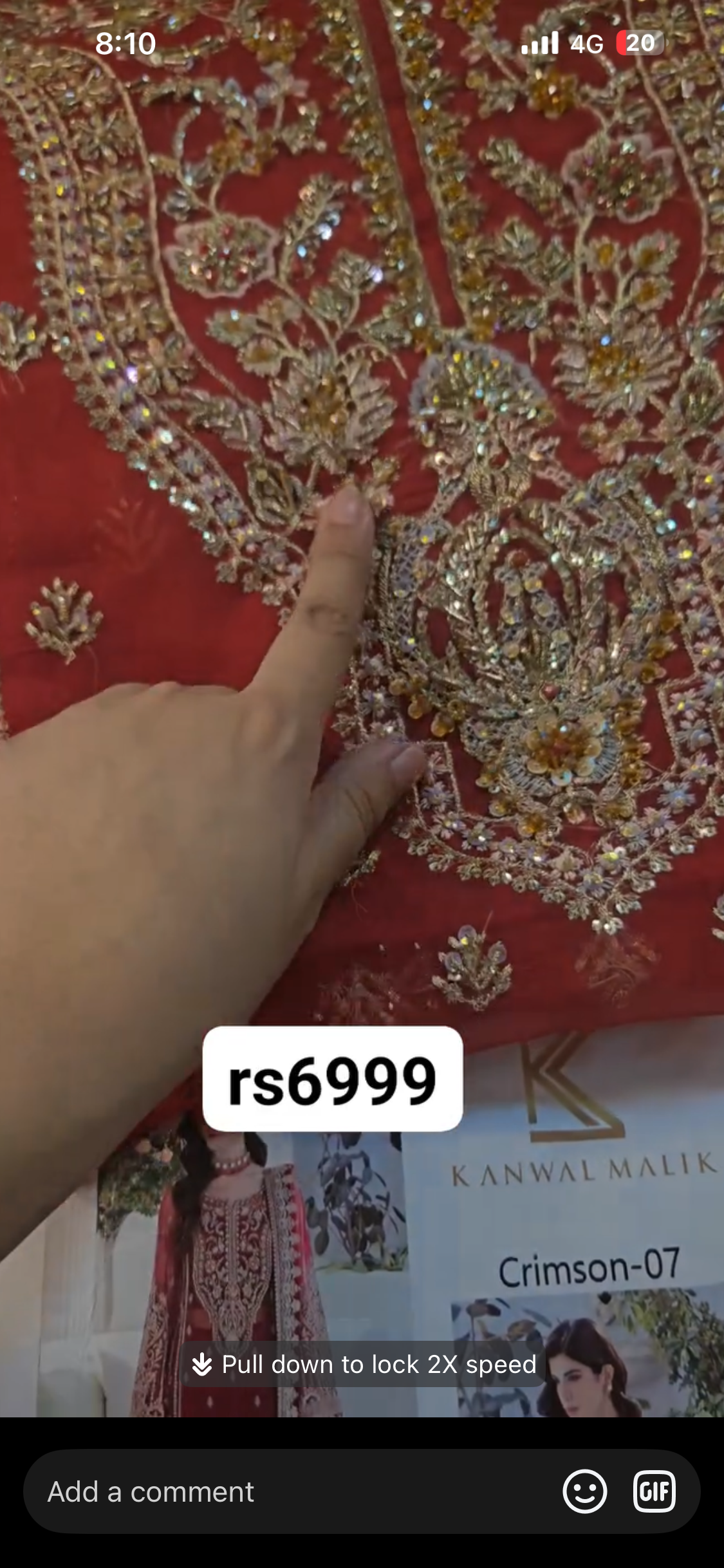 Kanwal Malik Red AB