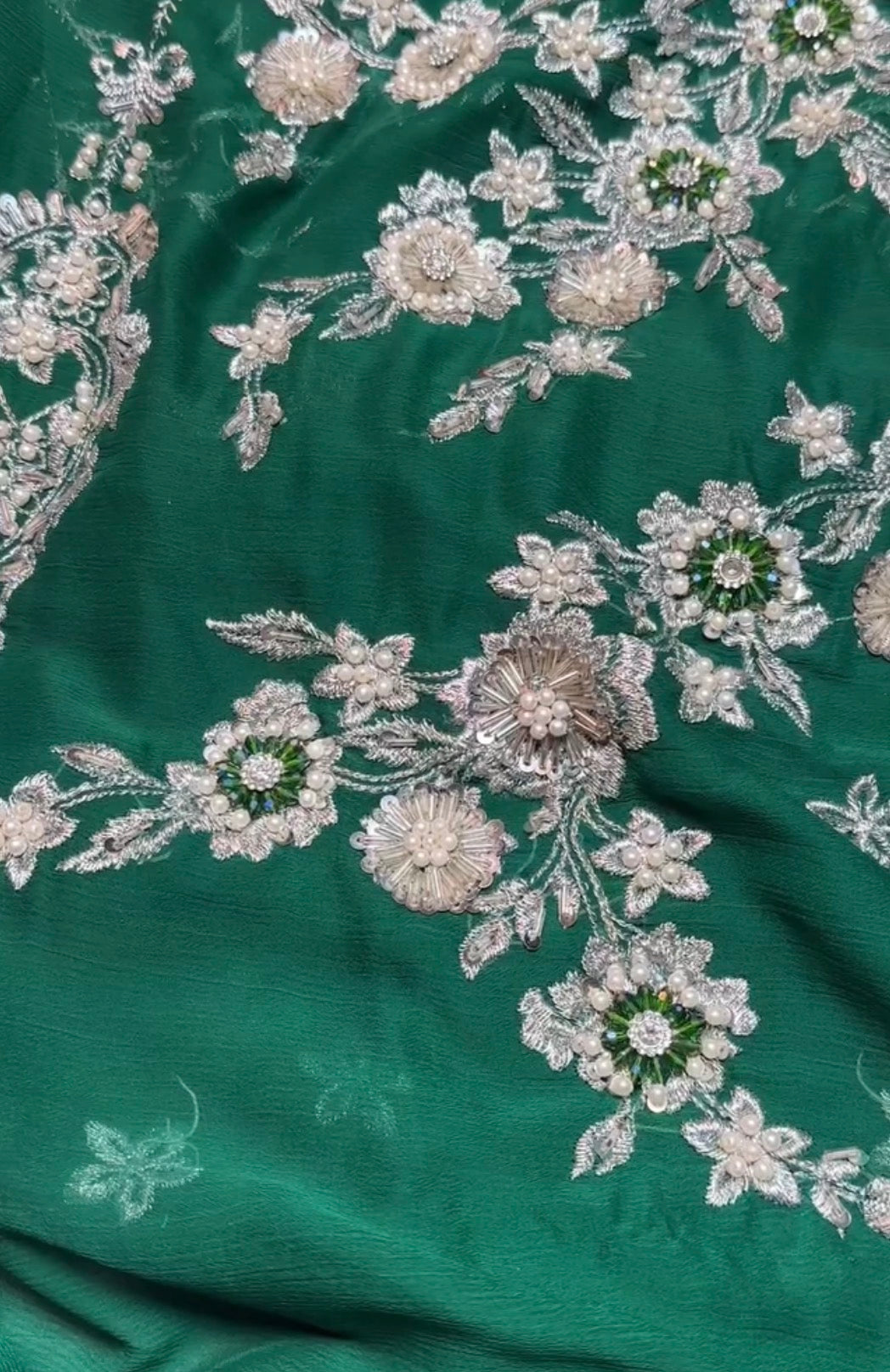 Maria B green chiffon AA