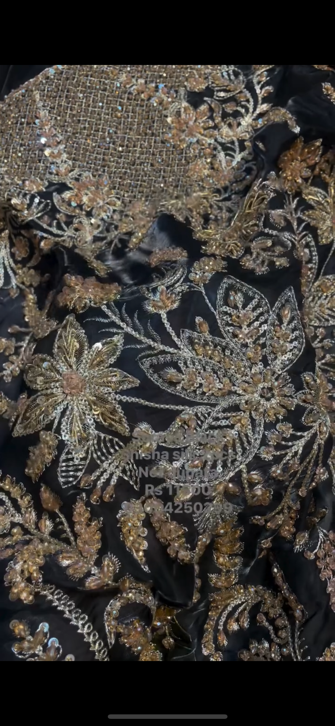 Soraya Black Sheesha Silk 🖤