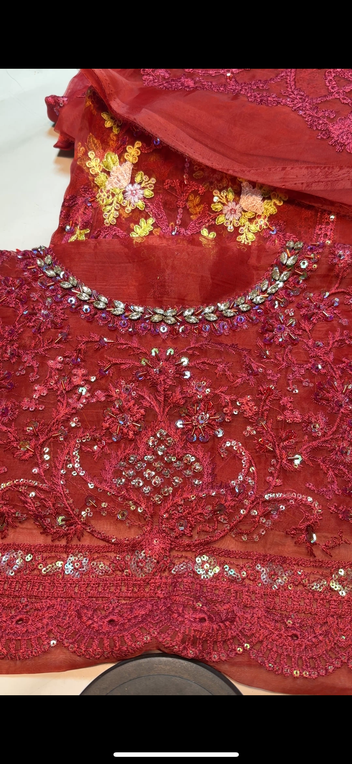 Maria B red maxi AA