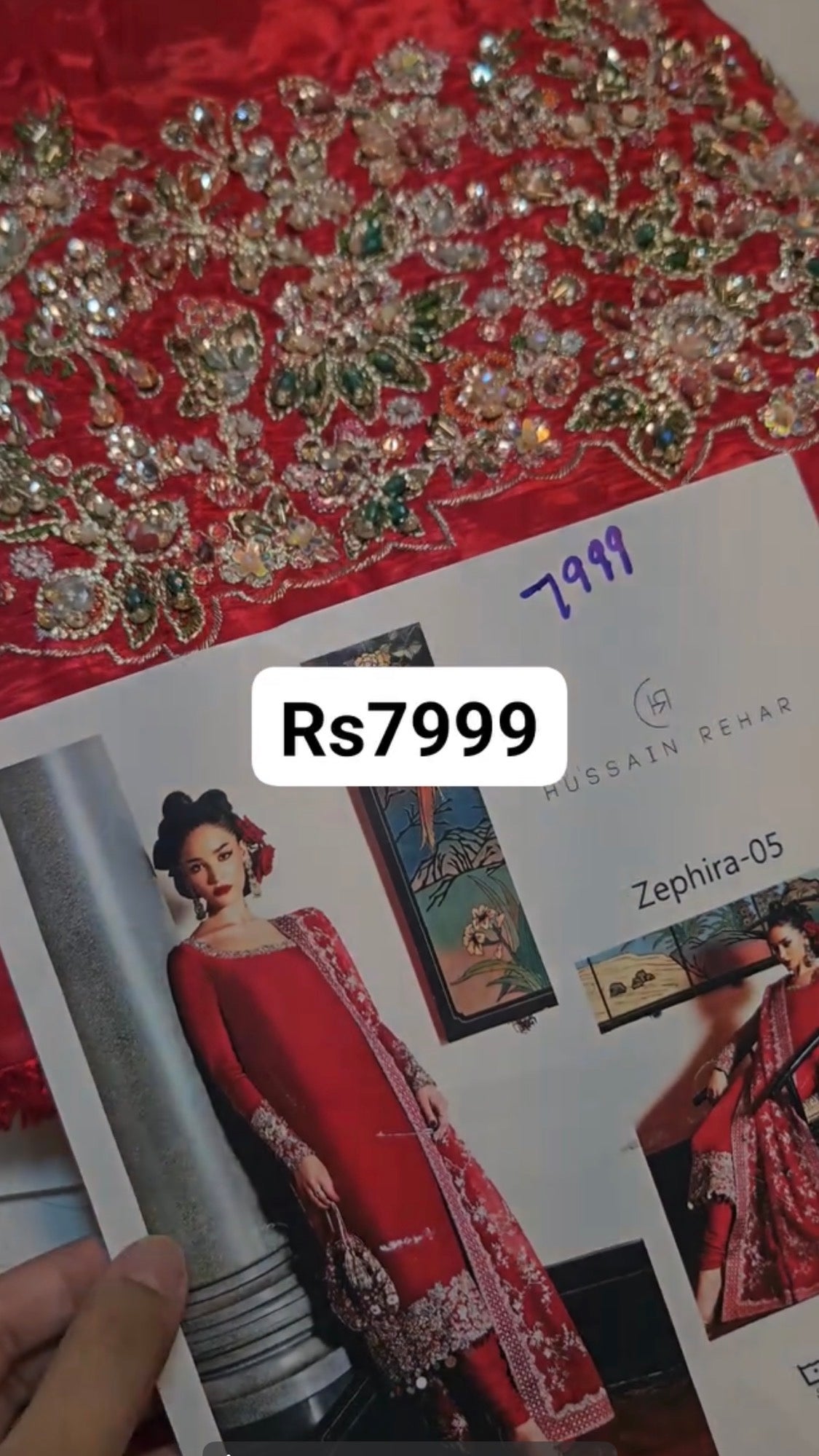 Hussain Rehar Zephira Red
