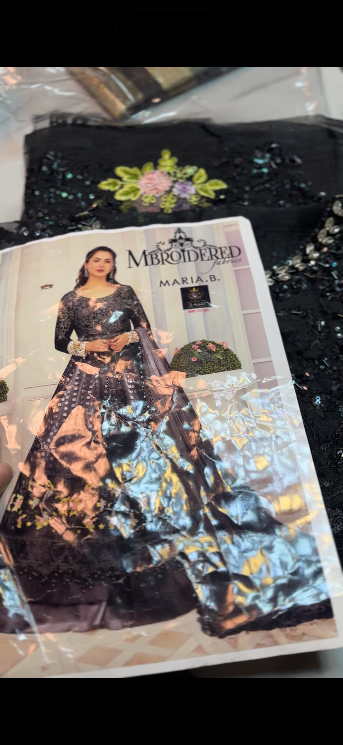 Maria b Black maxi AA