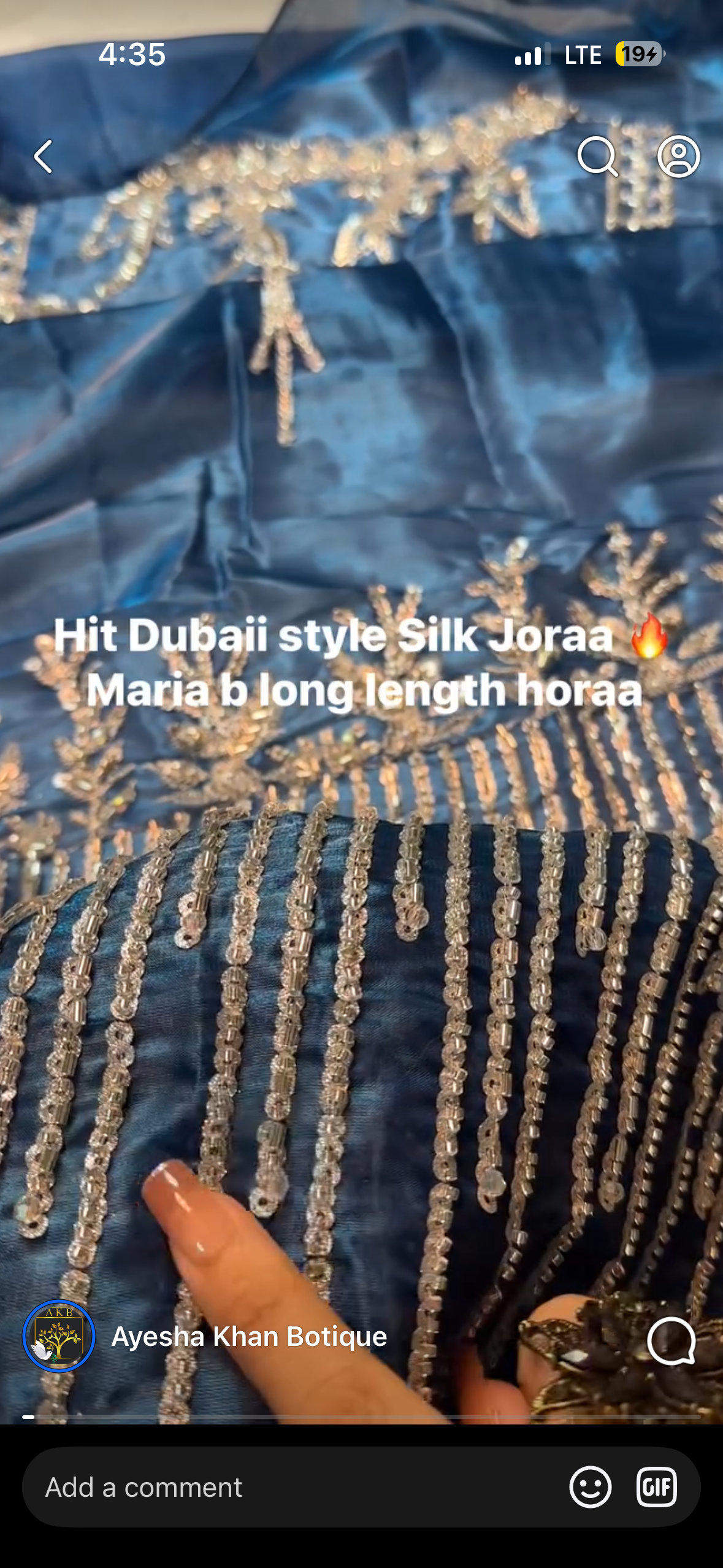 Maria B luxury dubai style AA