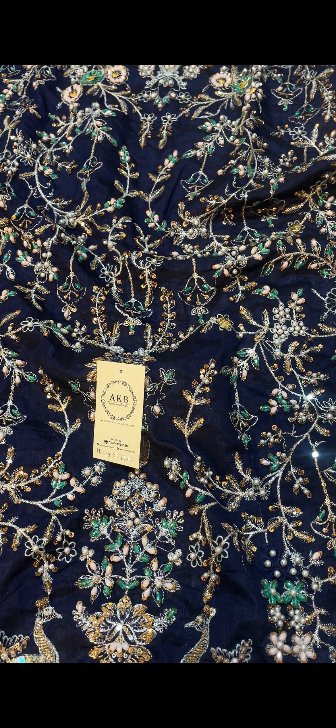 Sara rohail asghar neivi blue pekok