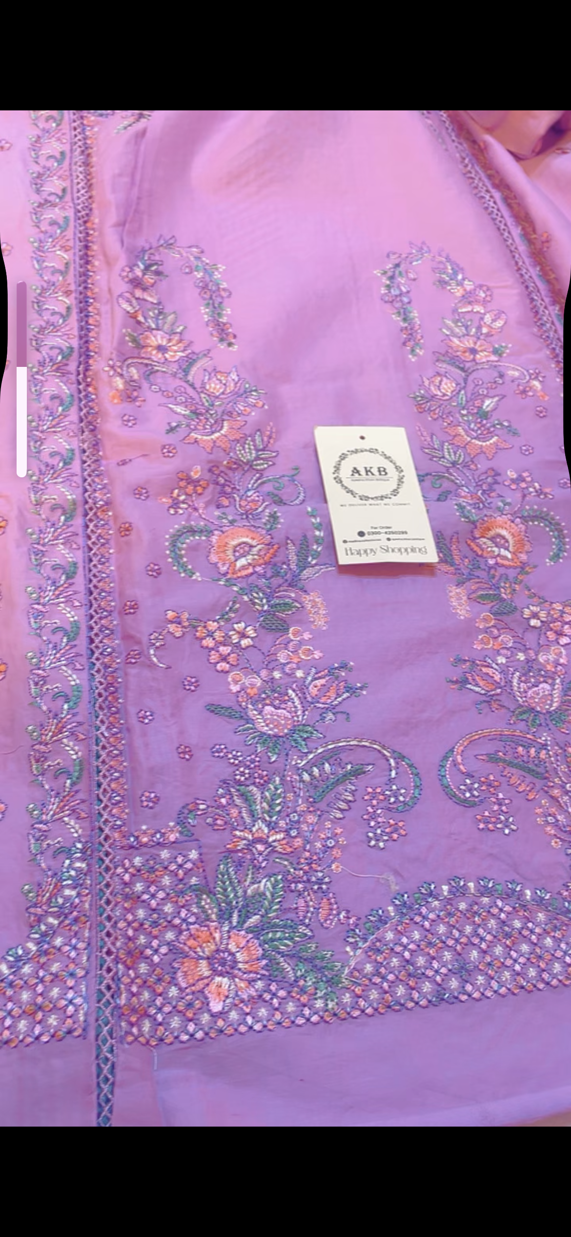 Hussain Rehar lilac pink lawn🩷