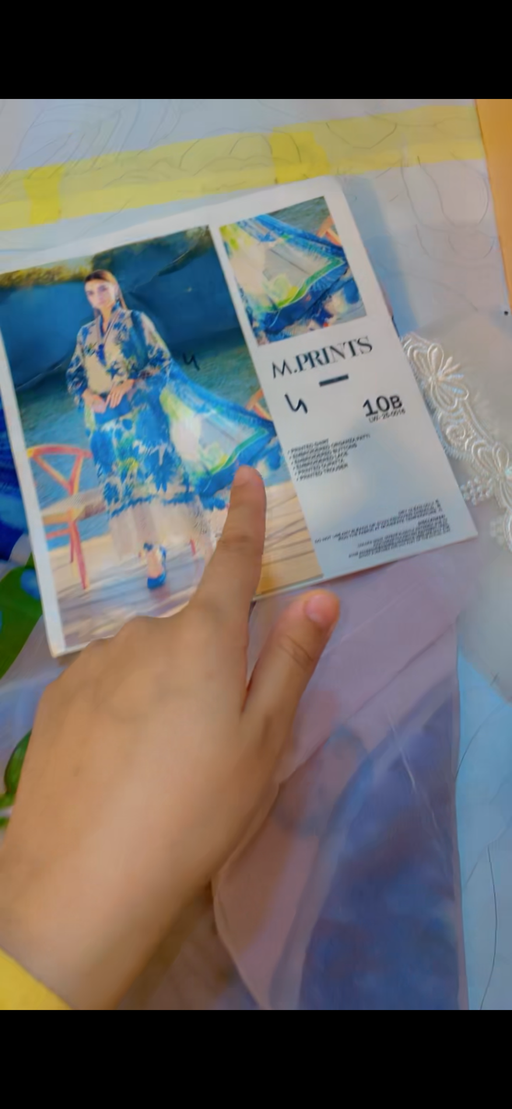 Mprint Butterfly Blue