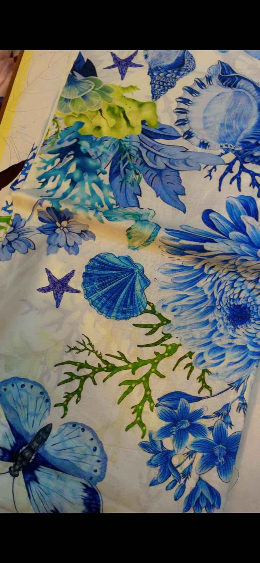 Mprint Butterfly Blue