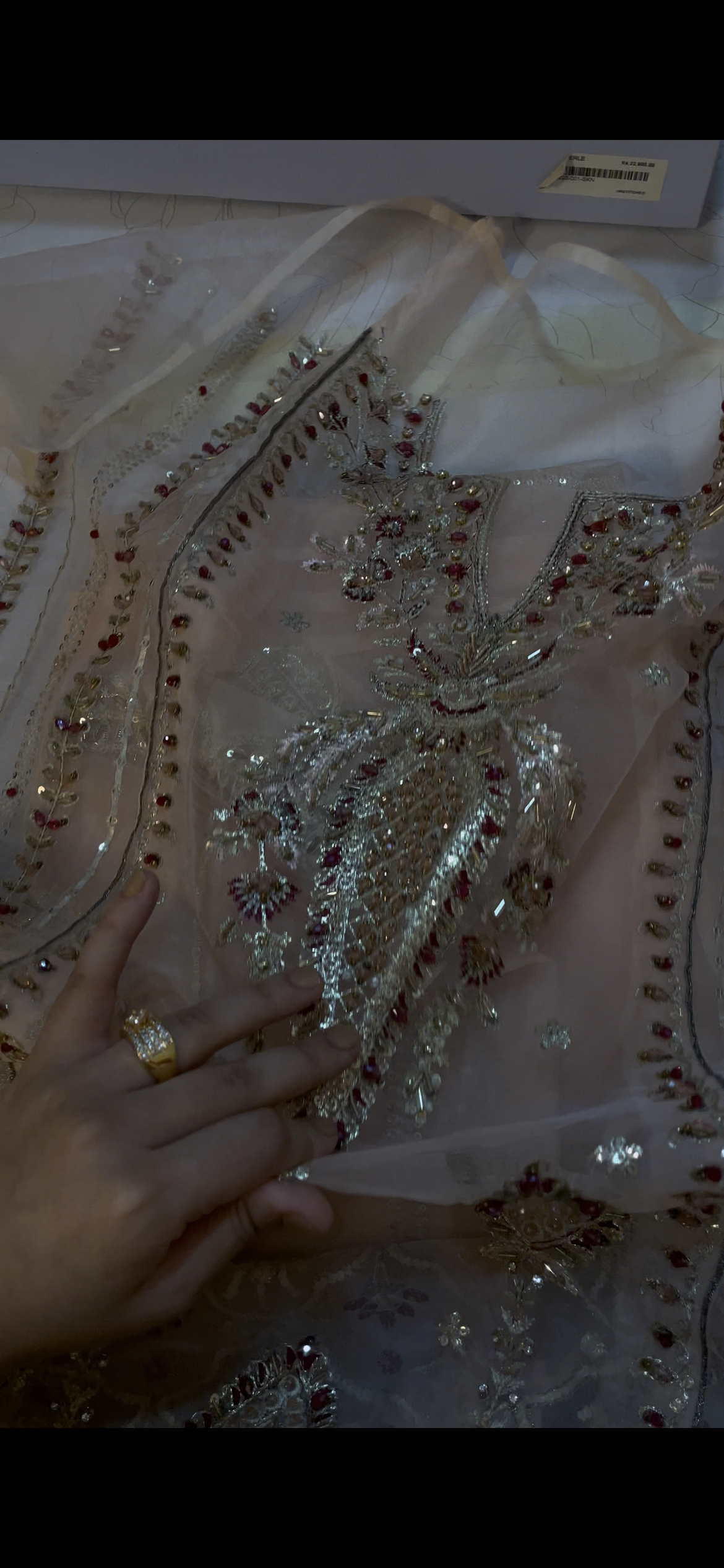 Mariyum Hussain Powder Pink