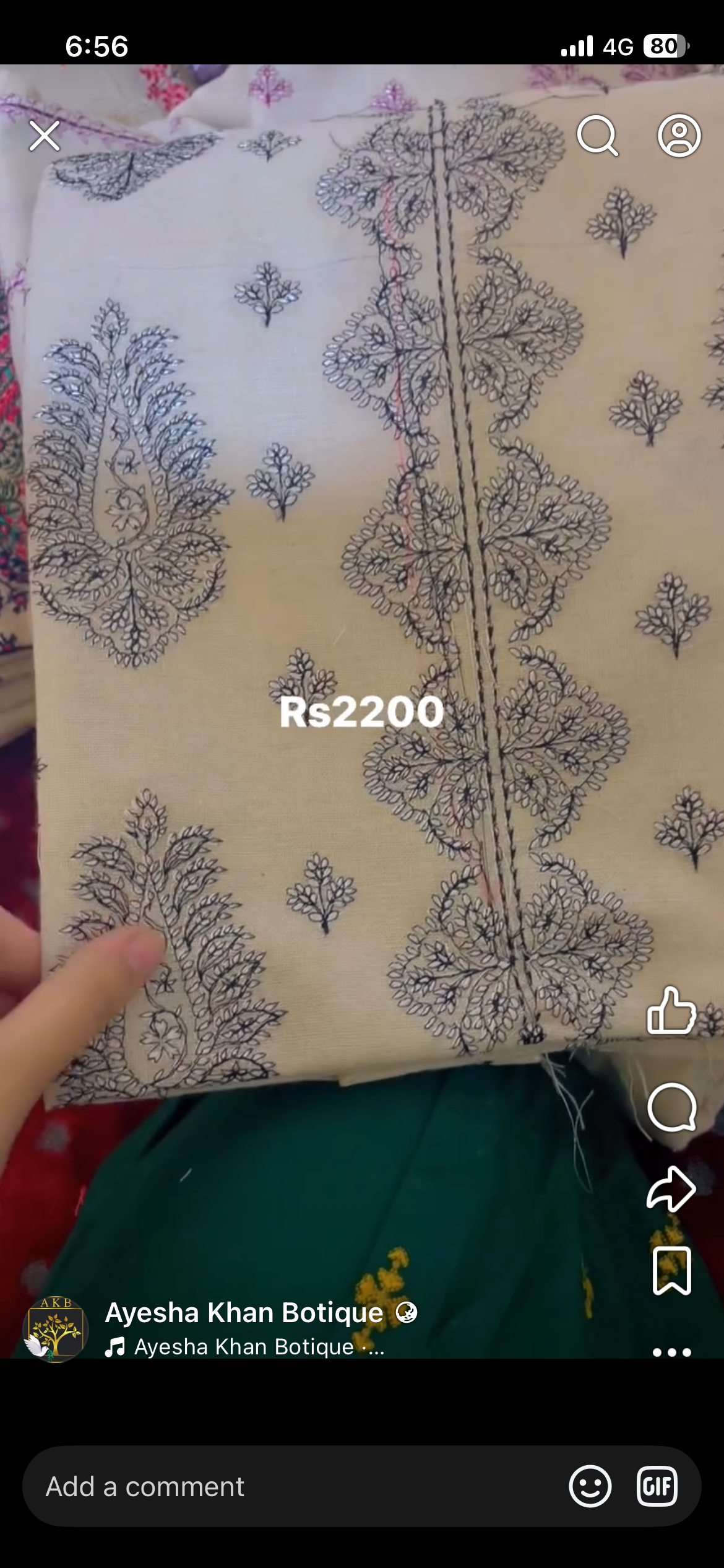 Bareeze black white ambi