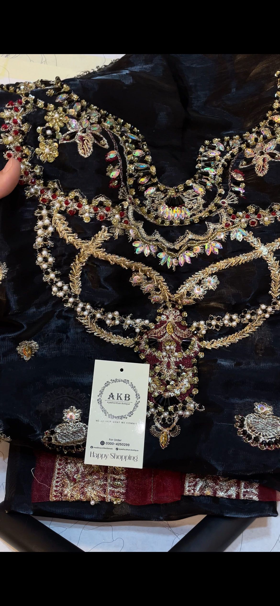 MariaB shisha silk black Ra