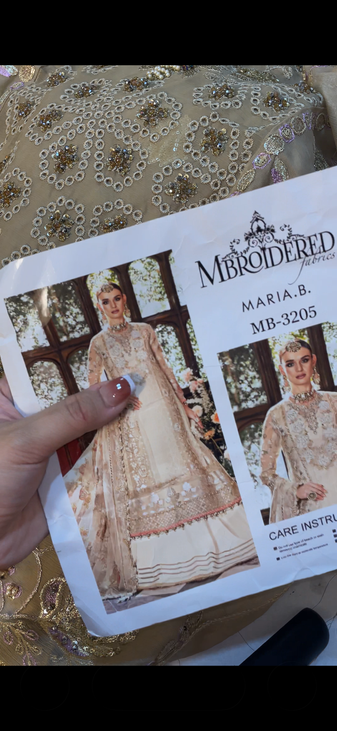 Maria B Skin Chiffon (Ra)