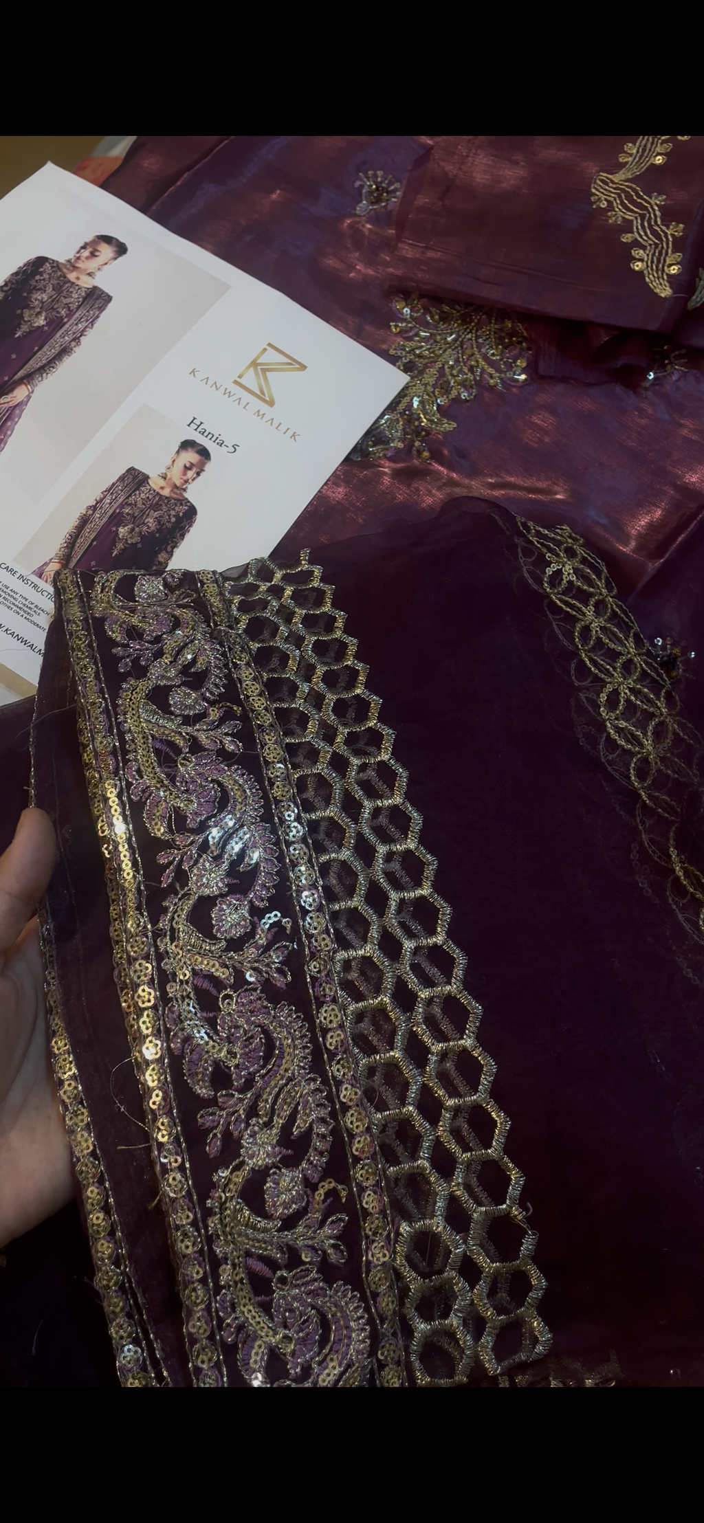 Kanwal Malik Purpl Sheesha Silk (AB)