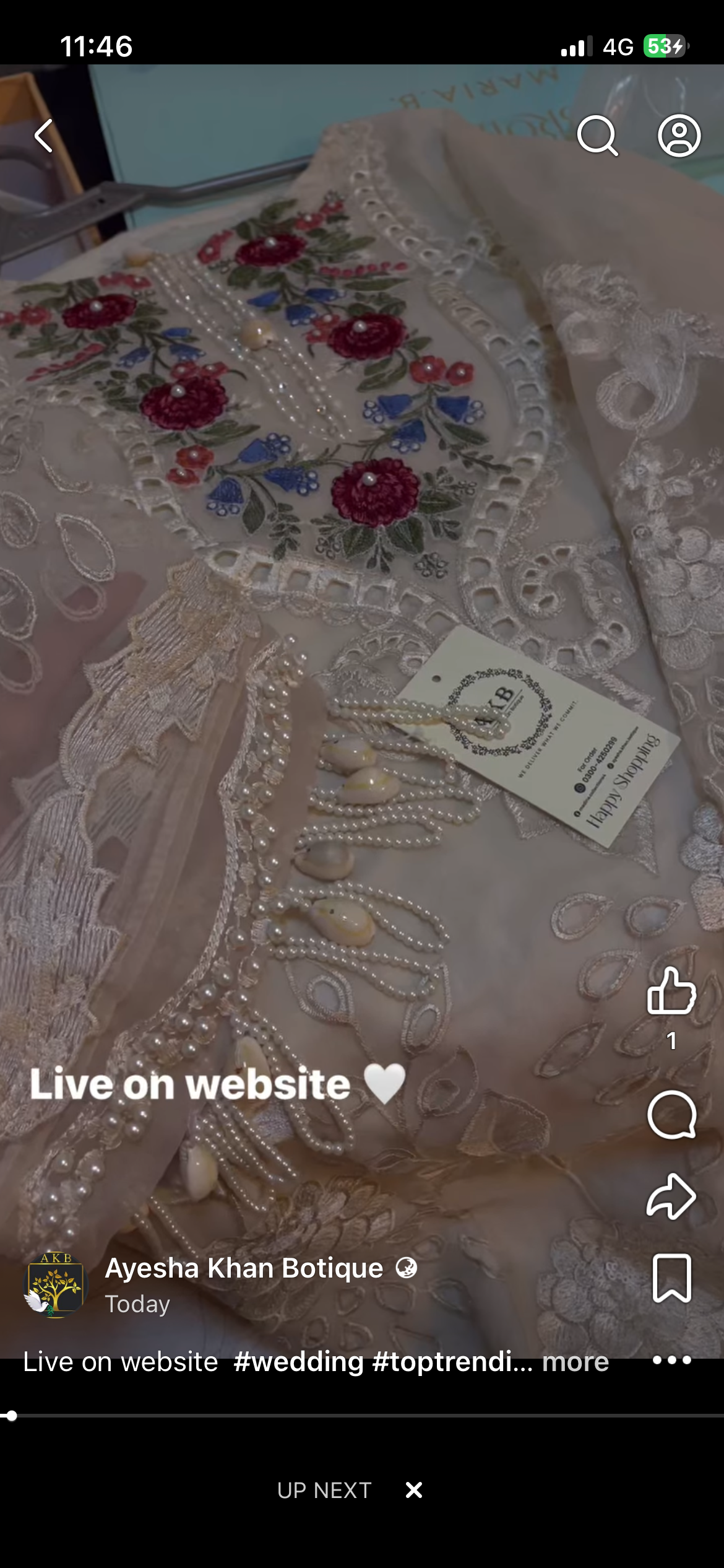 MariaB luxury lawn unstitch