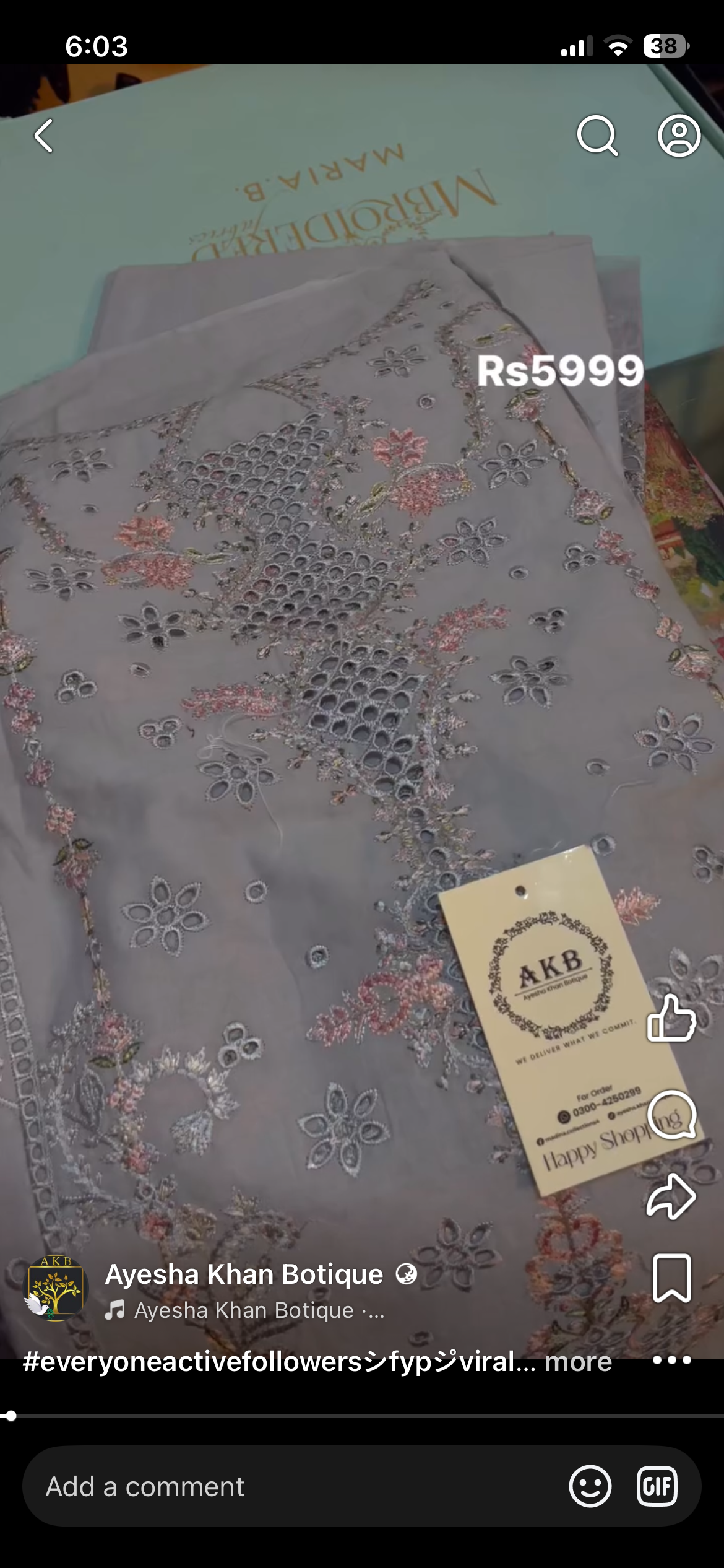 Qalamkar Festive Gray