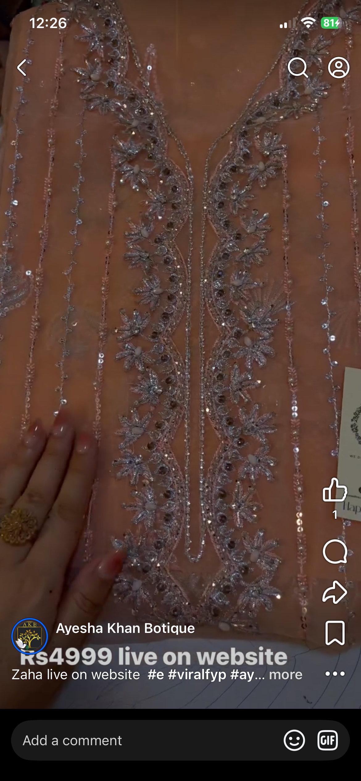 Zaha peach mega sale