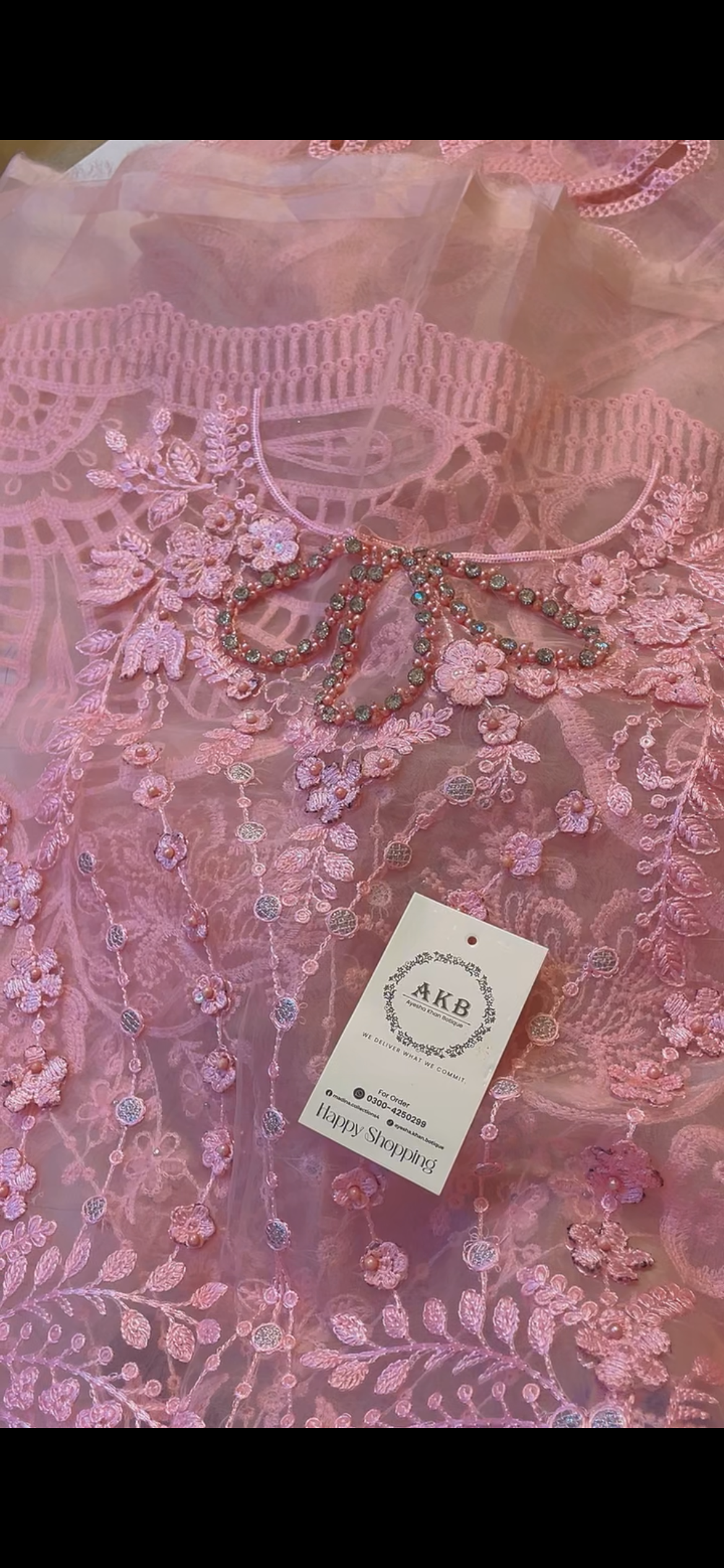 Mariab butter neck pink ai