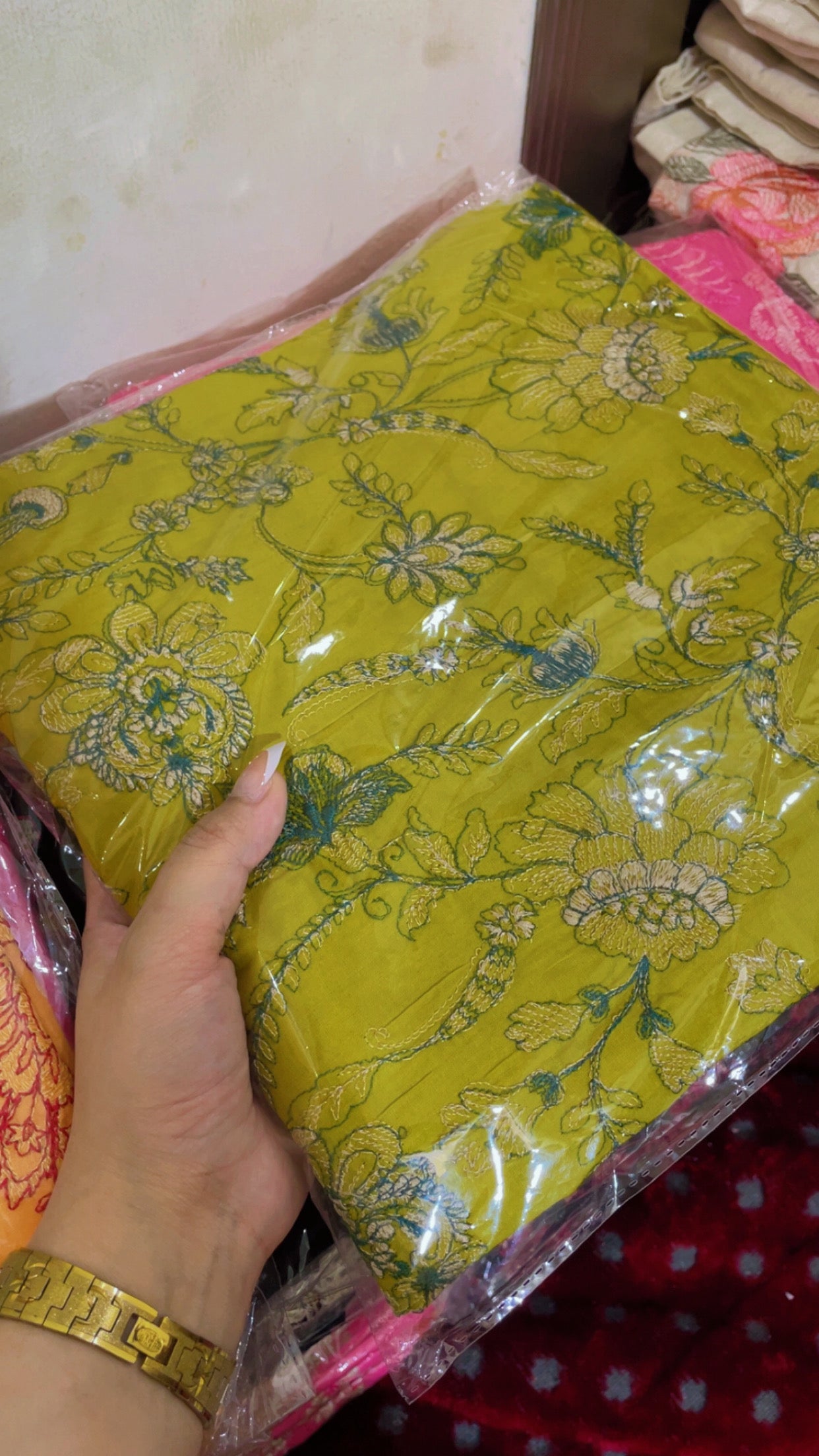 Bareeze yellow green 2pcs ShG