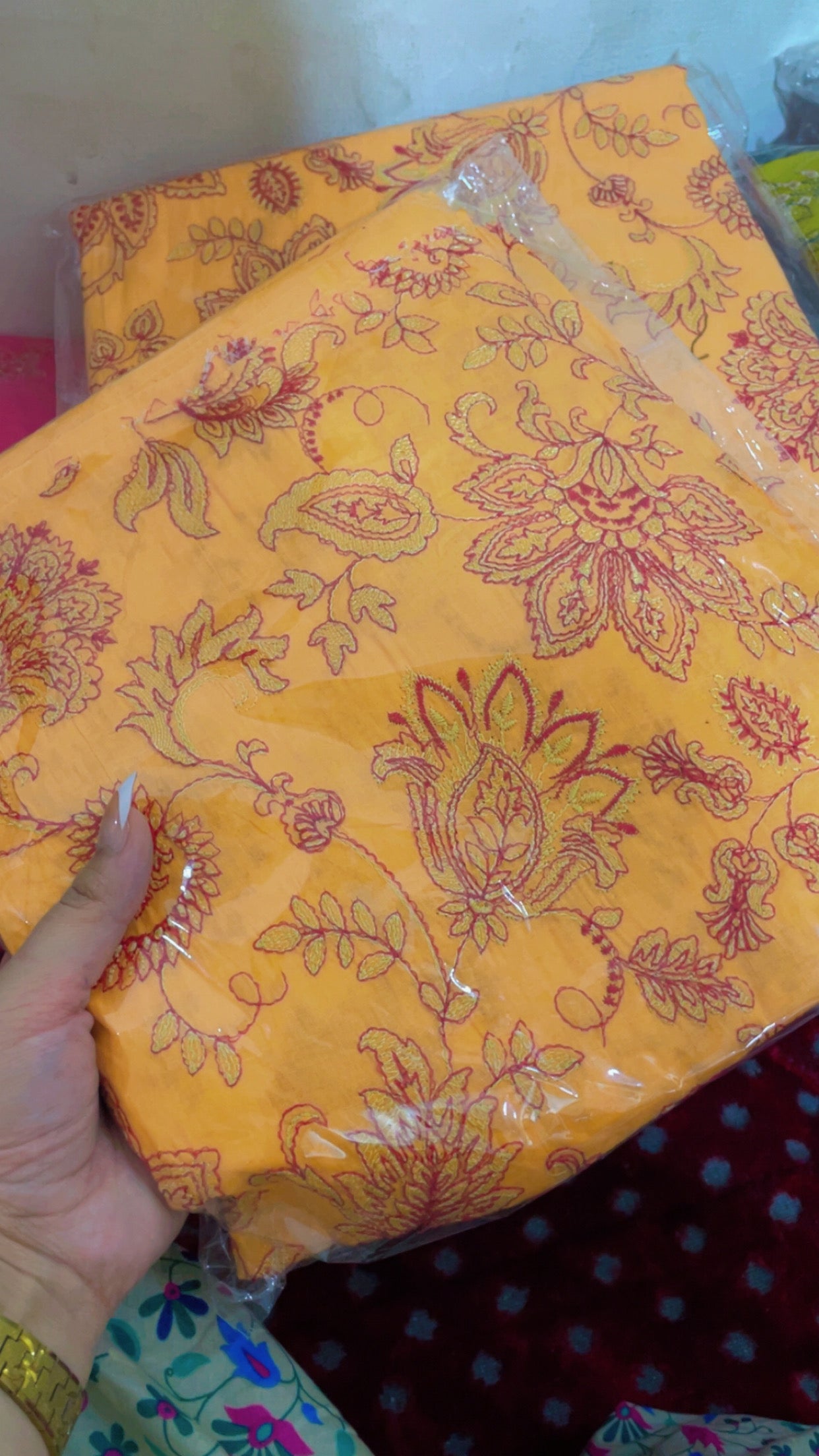 Bareeze yellow red 2pcs ShG