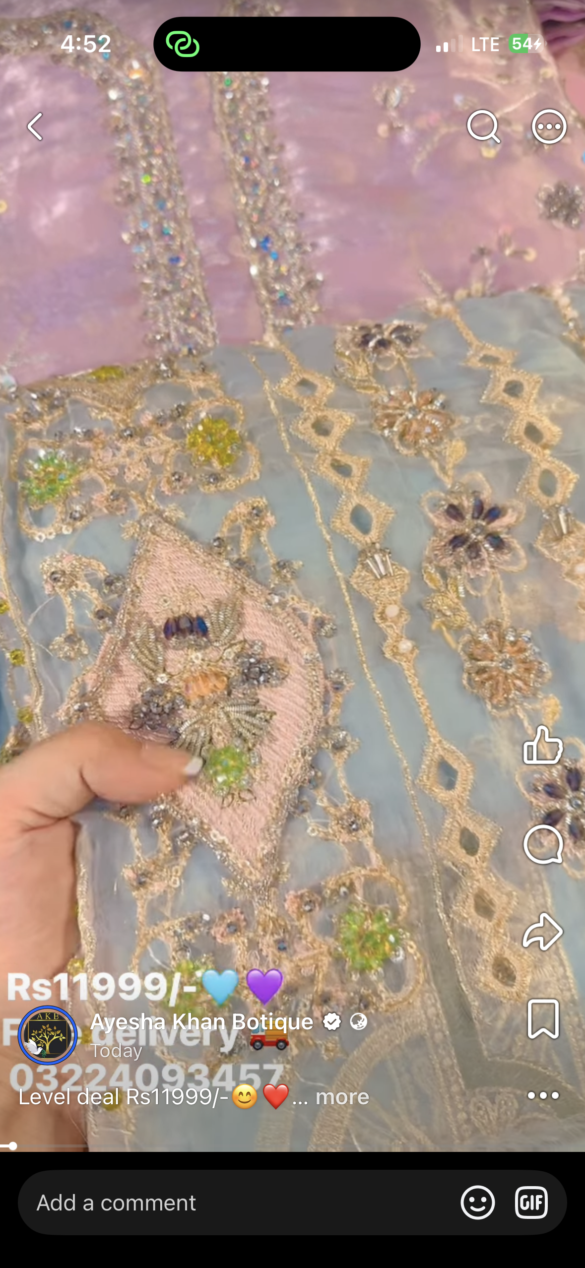 MariaB &qalamkar Deal of 2 suits