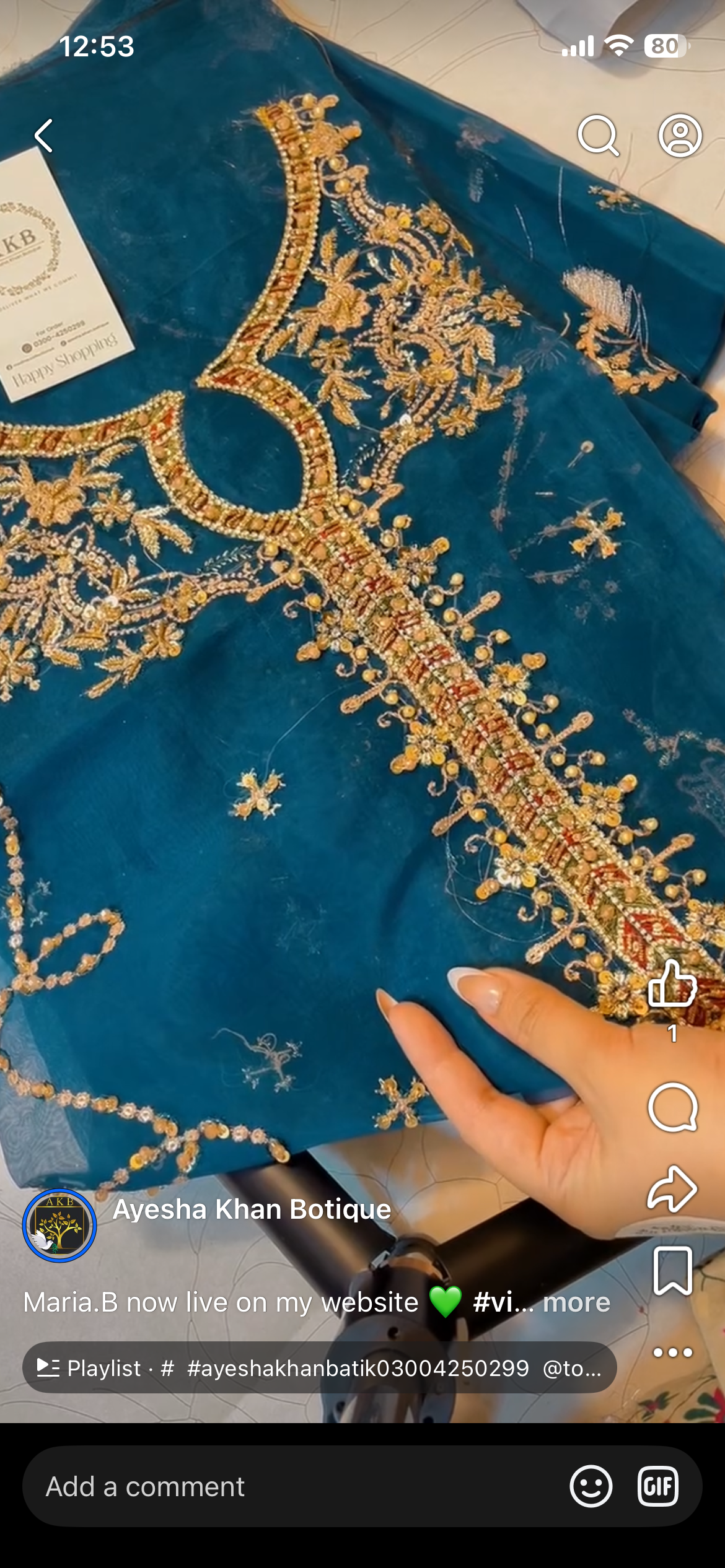Mariab oval neck zink ai