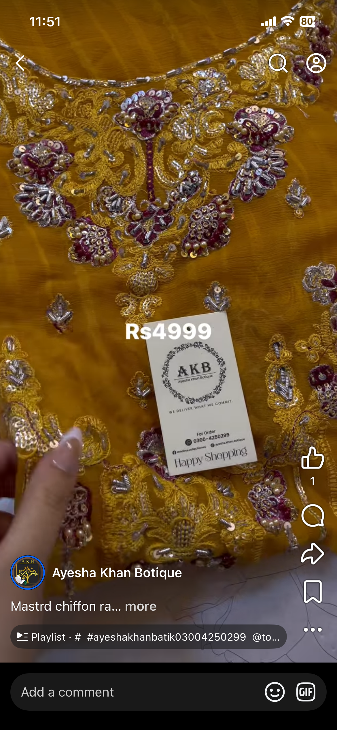 Mstrd chiffon ra