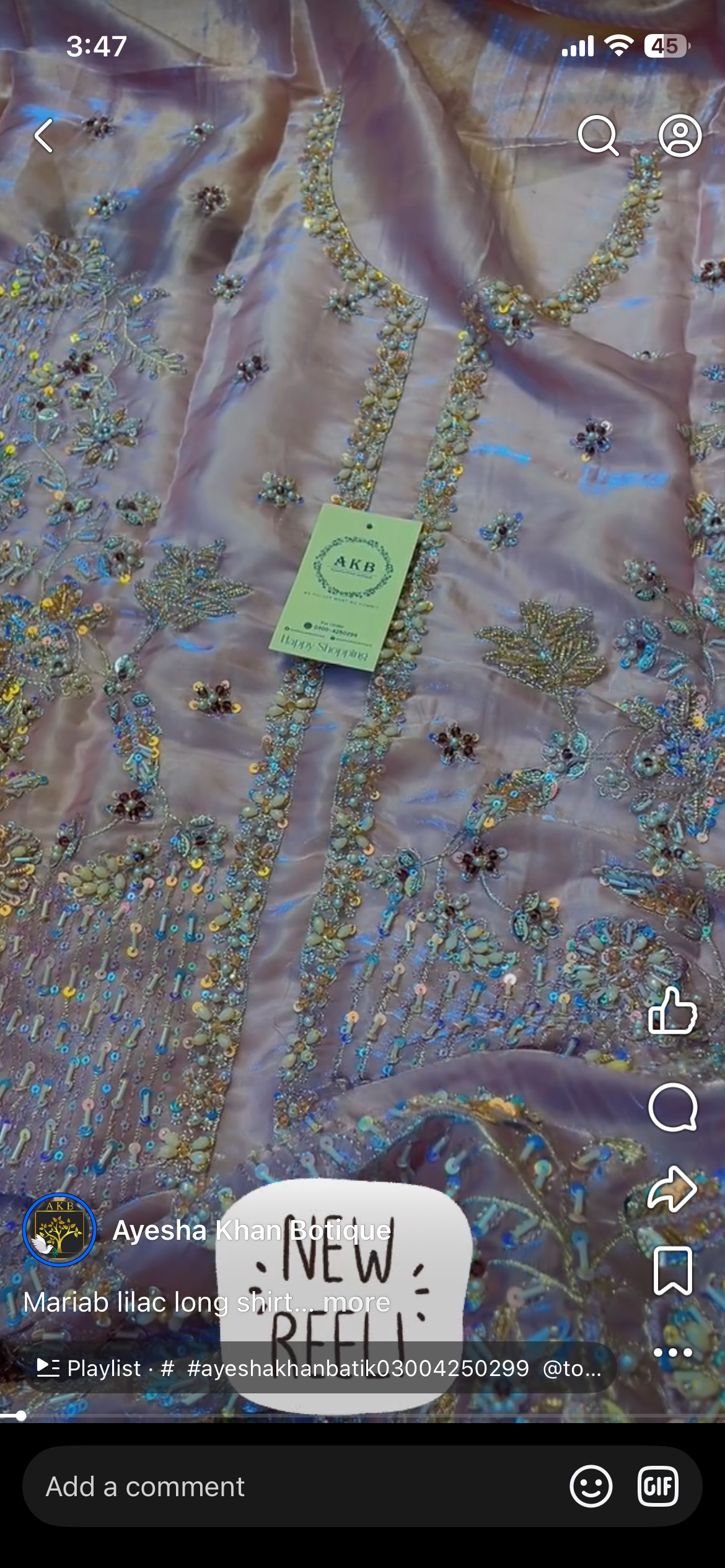 Mariab lilac long shirt ra