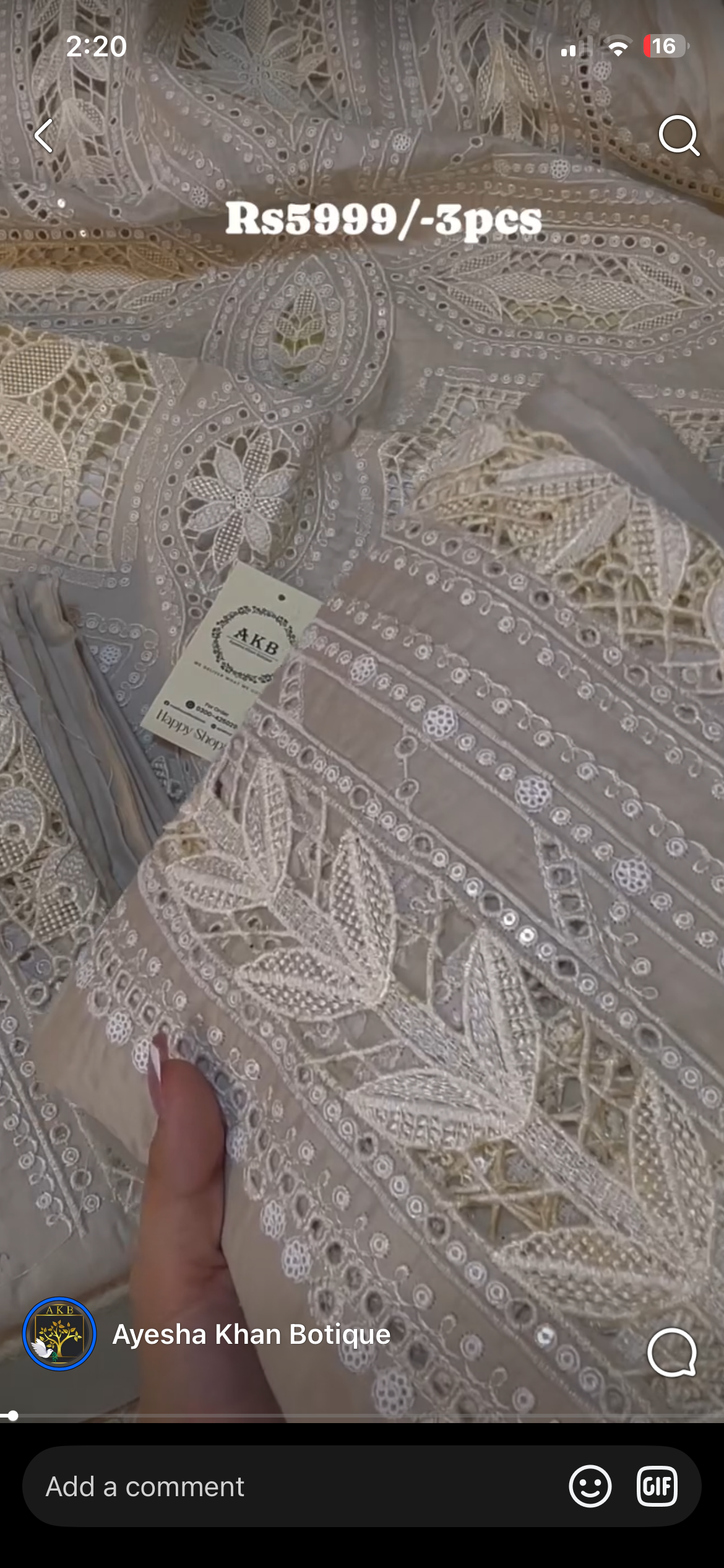 MariaB New Launch Luxury Lawn 3pcs