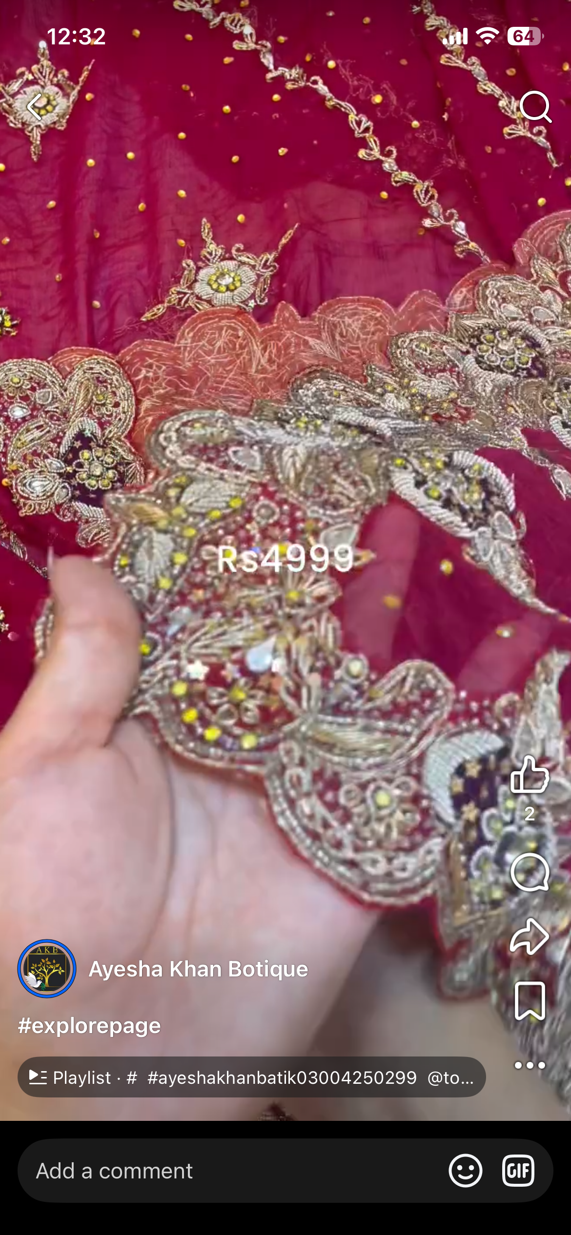Bridal dupta