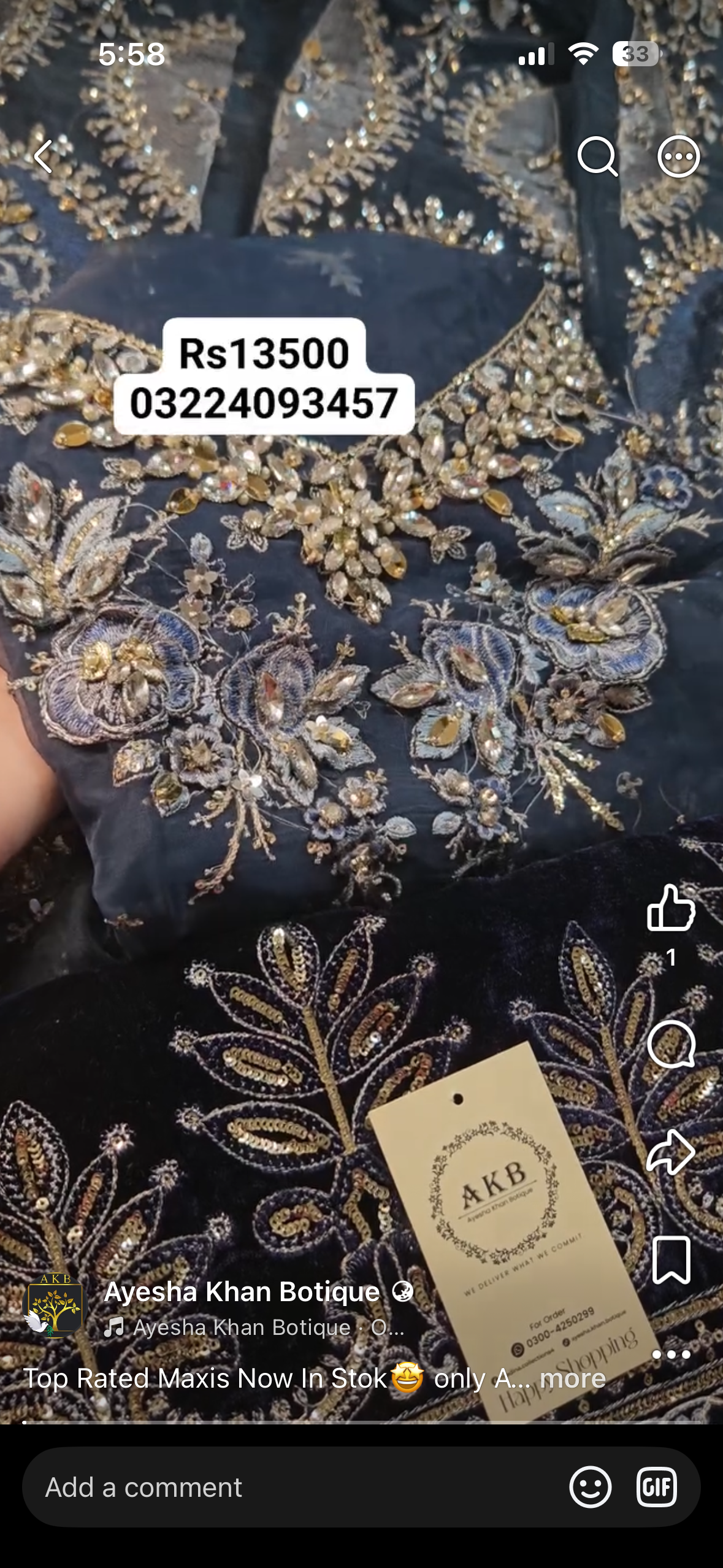 MariaB level maxi
