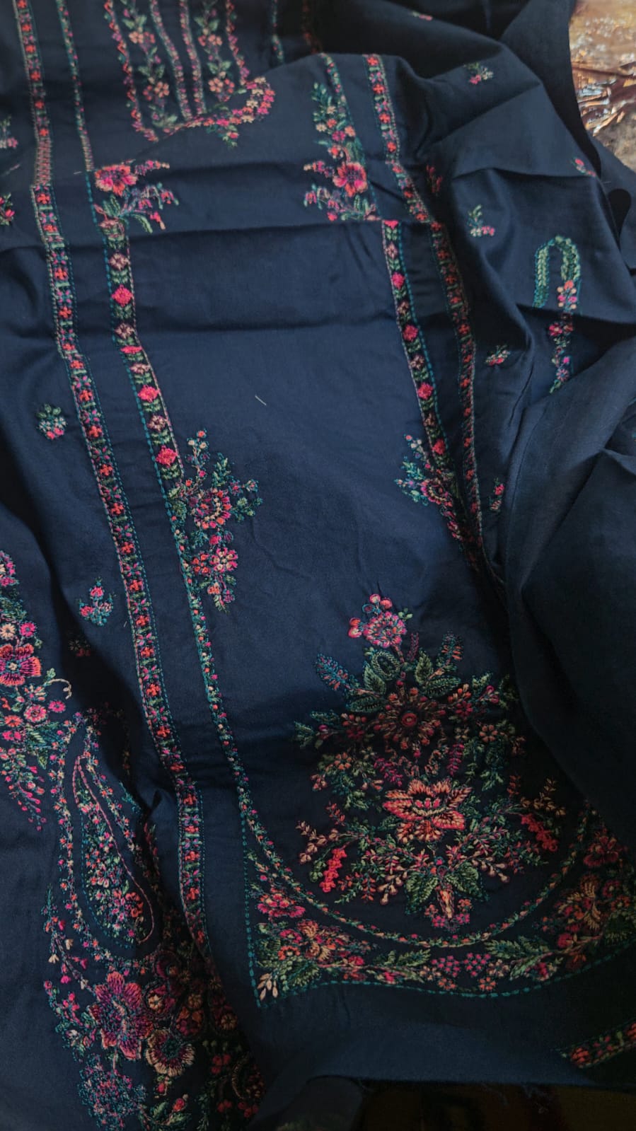 Hussain rehar blue winter 3pcs