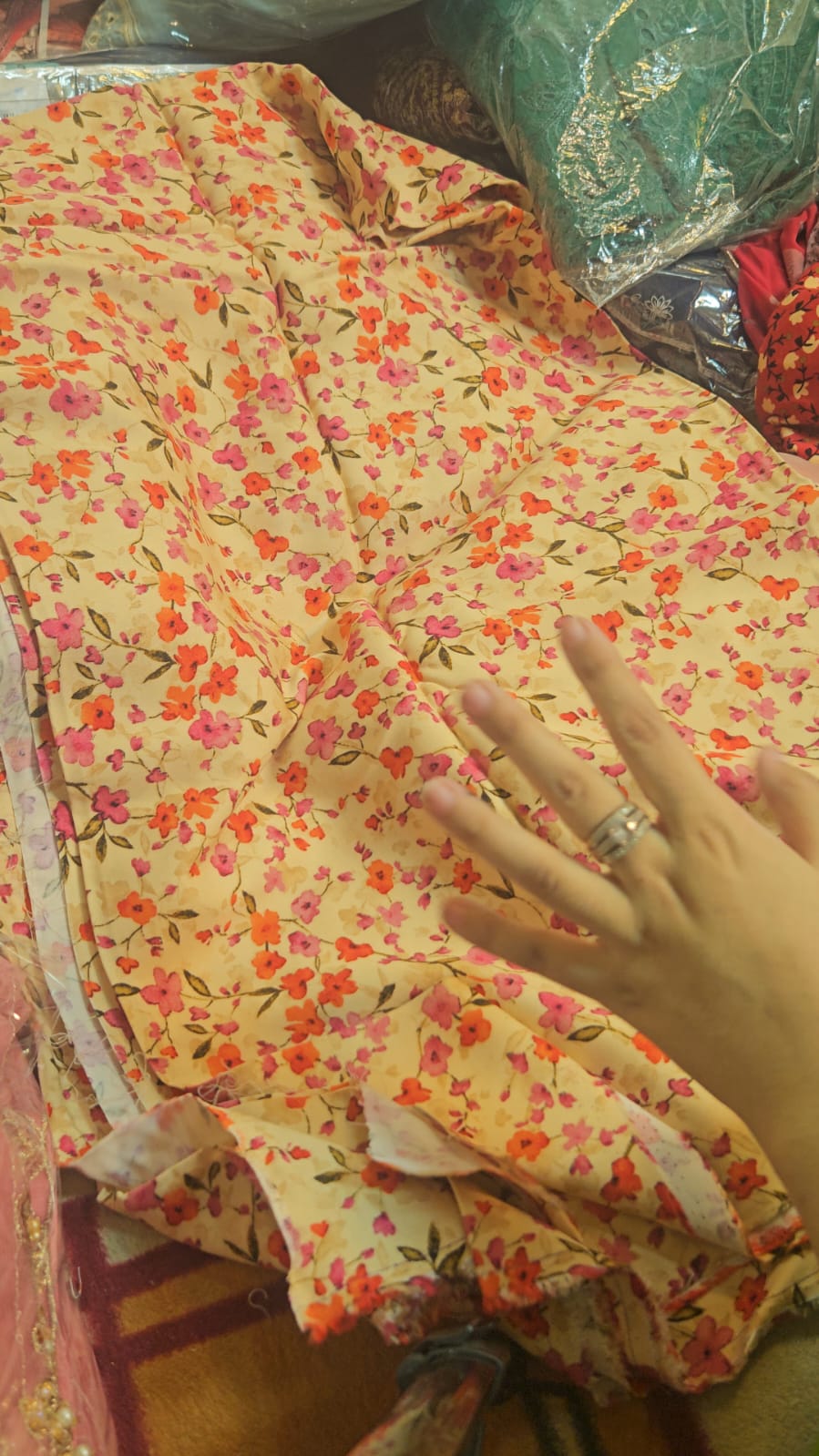 Floral plachi shawl 3pcs