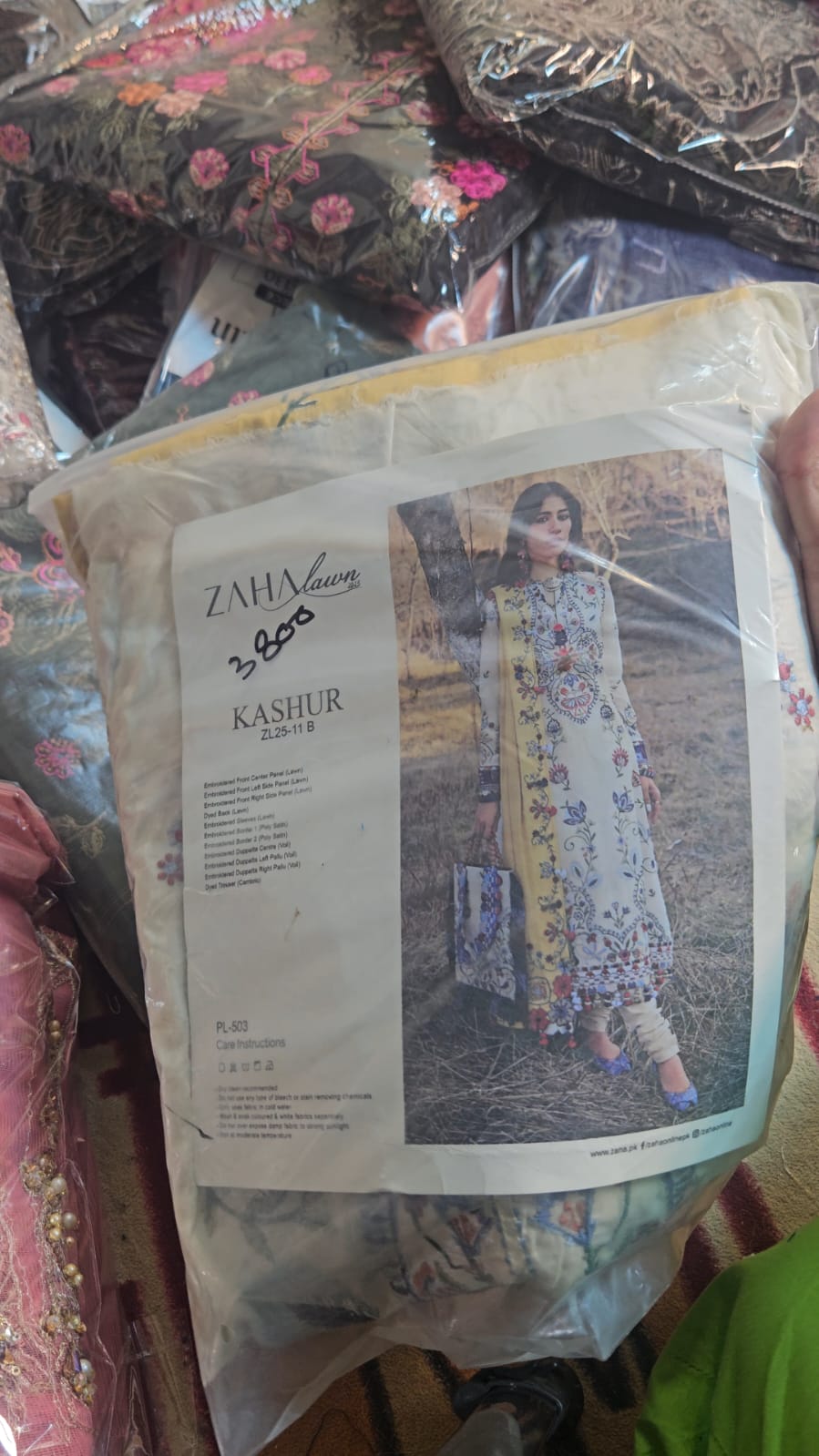 Zaha lawn 3pcs