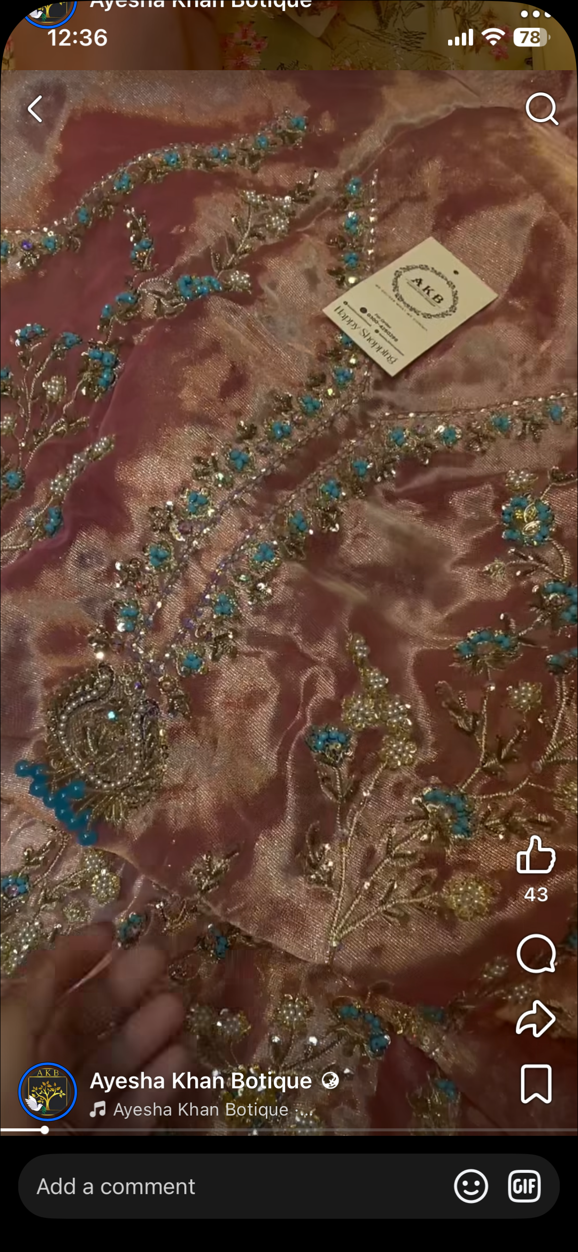 Sania Maskatia Kashmiri Pink