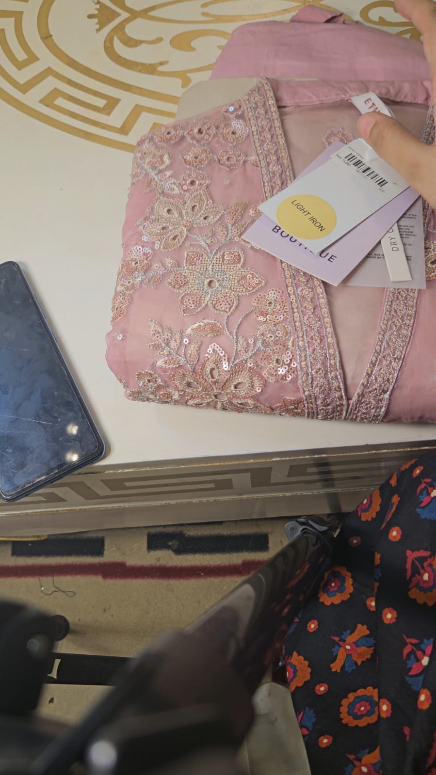Ethnic boutique pink 18 chest