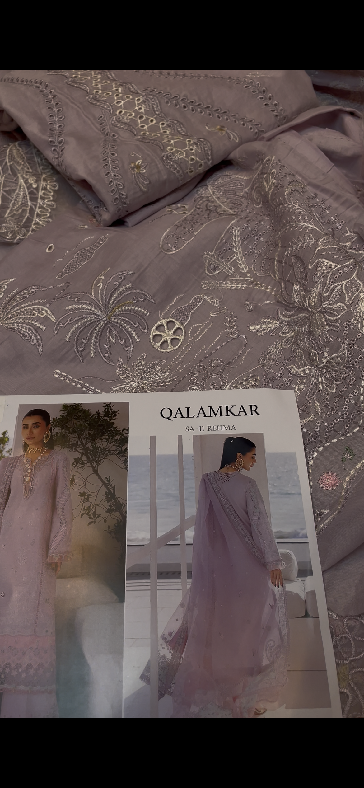 Qalamkar mauve