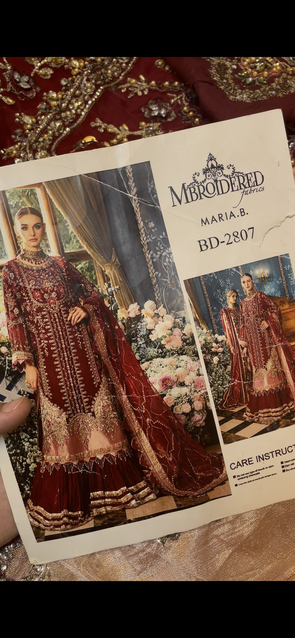 Maria B red Meroon
