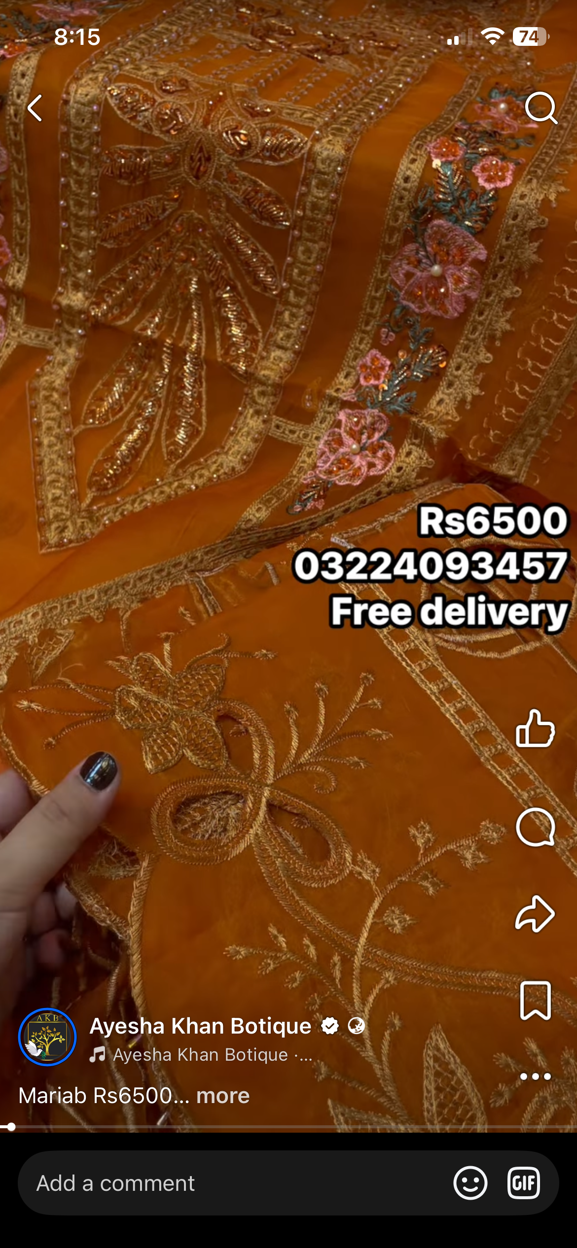 Mariab orange ra
