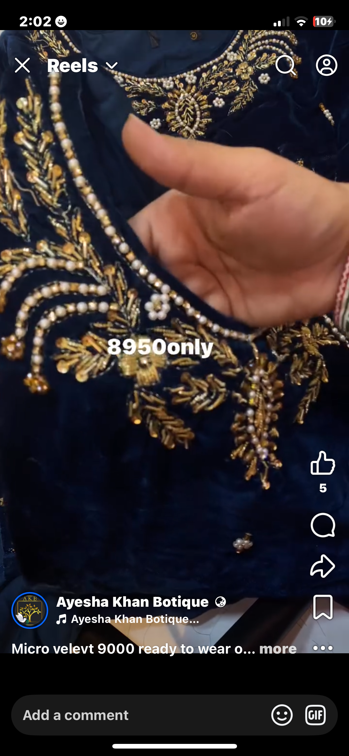 Stiched velevet 3pc mircovelevt 9000 navy blue (aw)