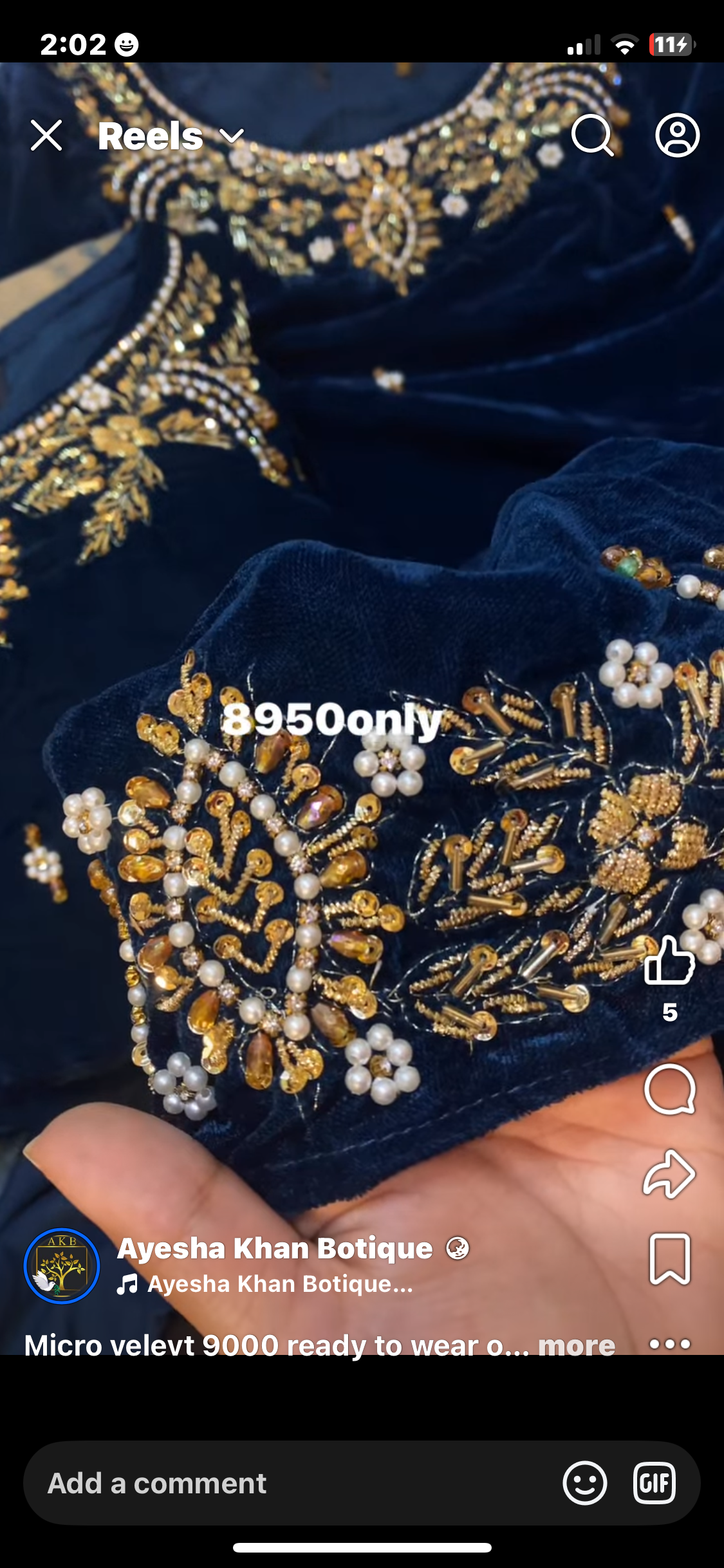 Stiched velevet 3pc mircovelevt 9000 navy blue (aw)