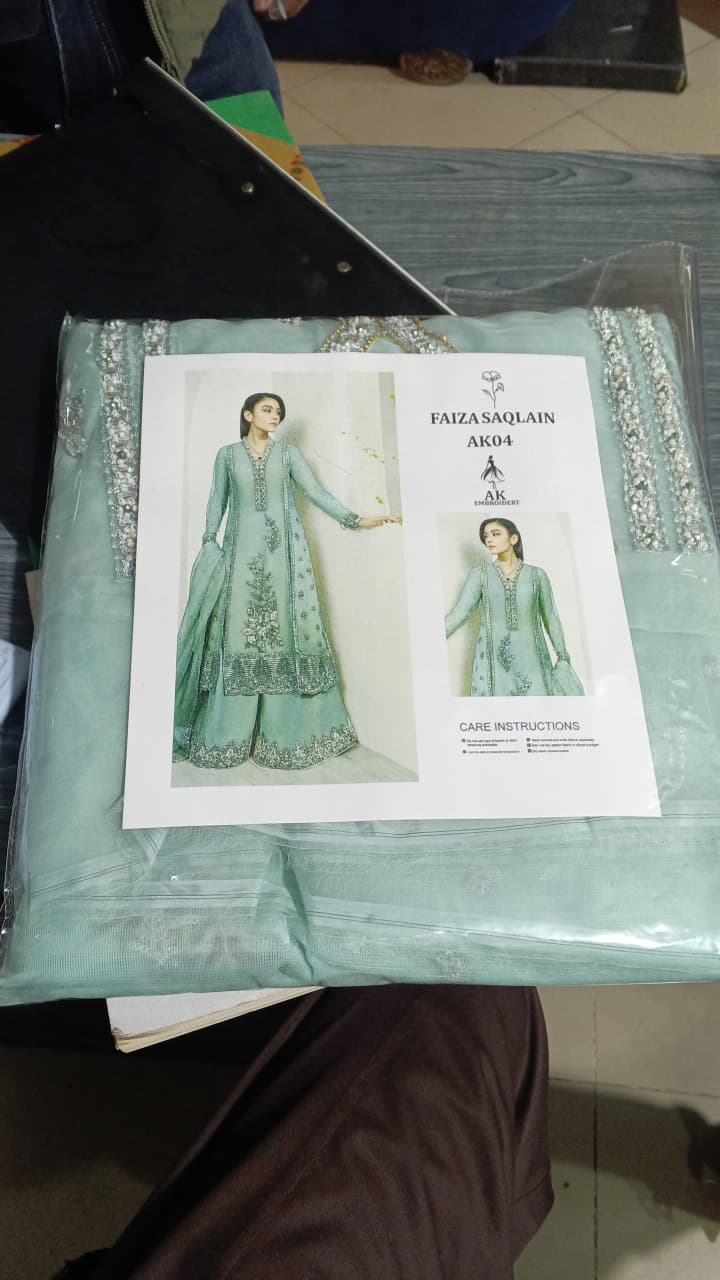 Faiza Saqlain Apple green