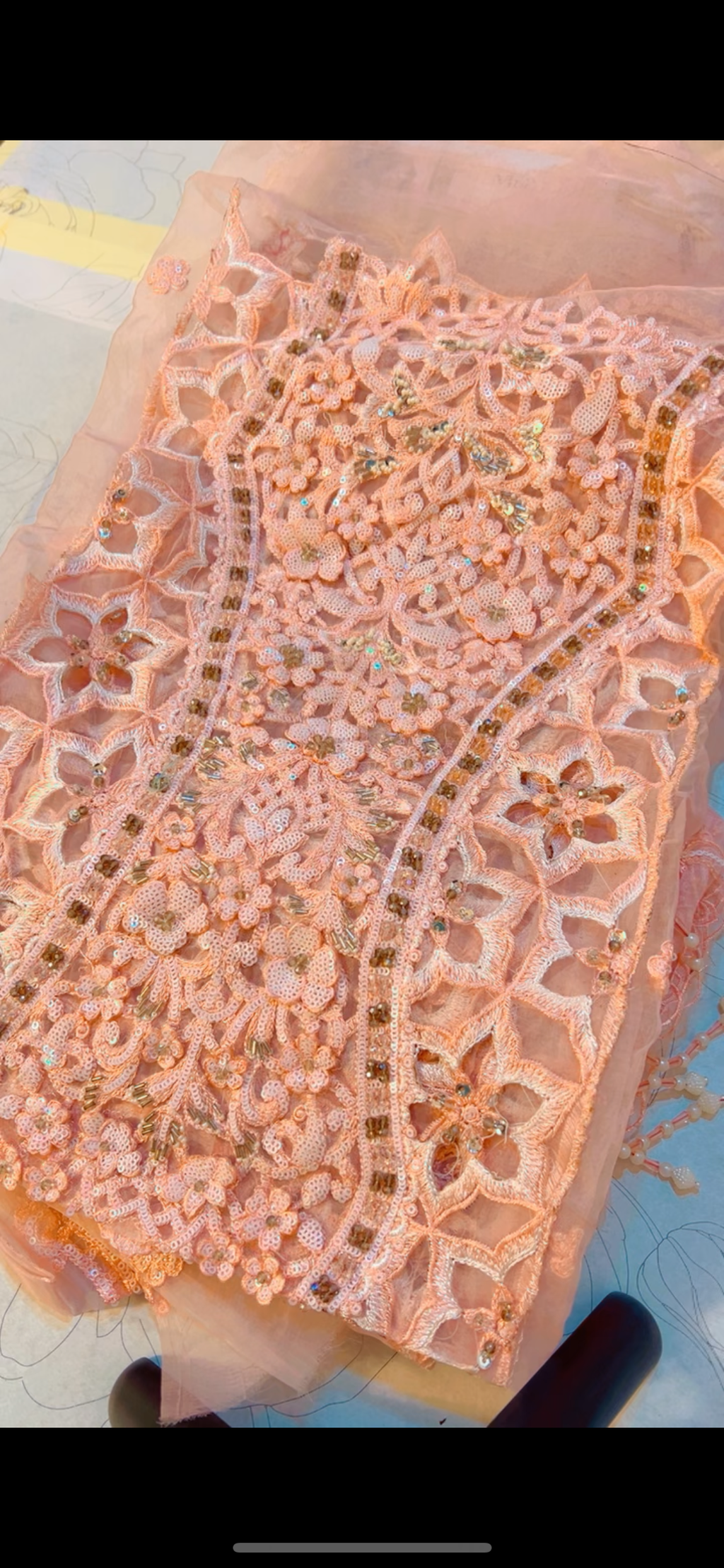Maria B Pink Organza