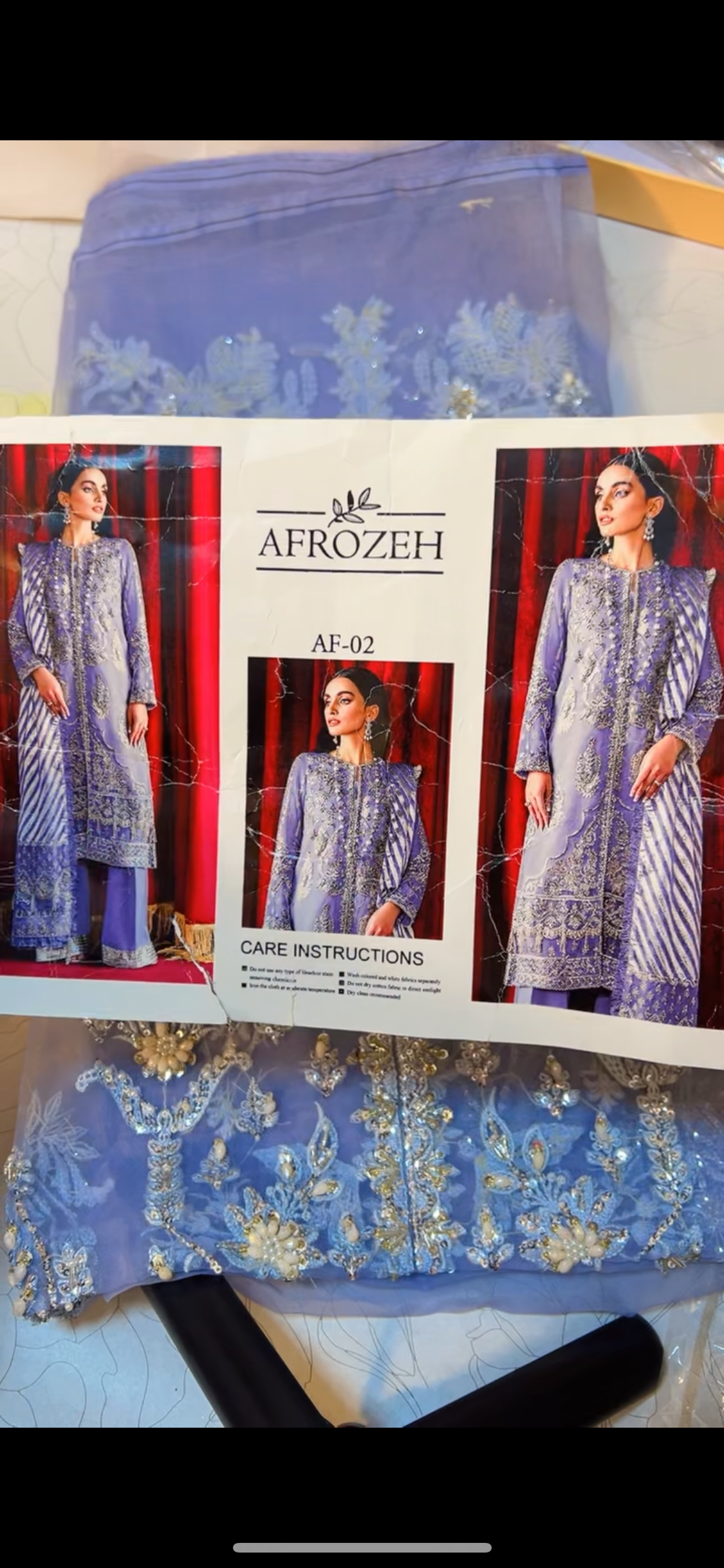 Afroze Ice Blue (Ra)