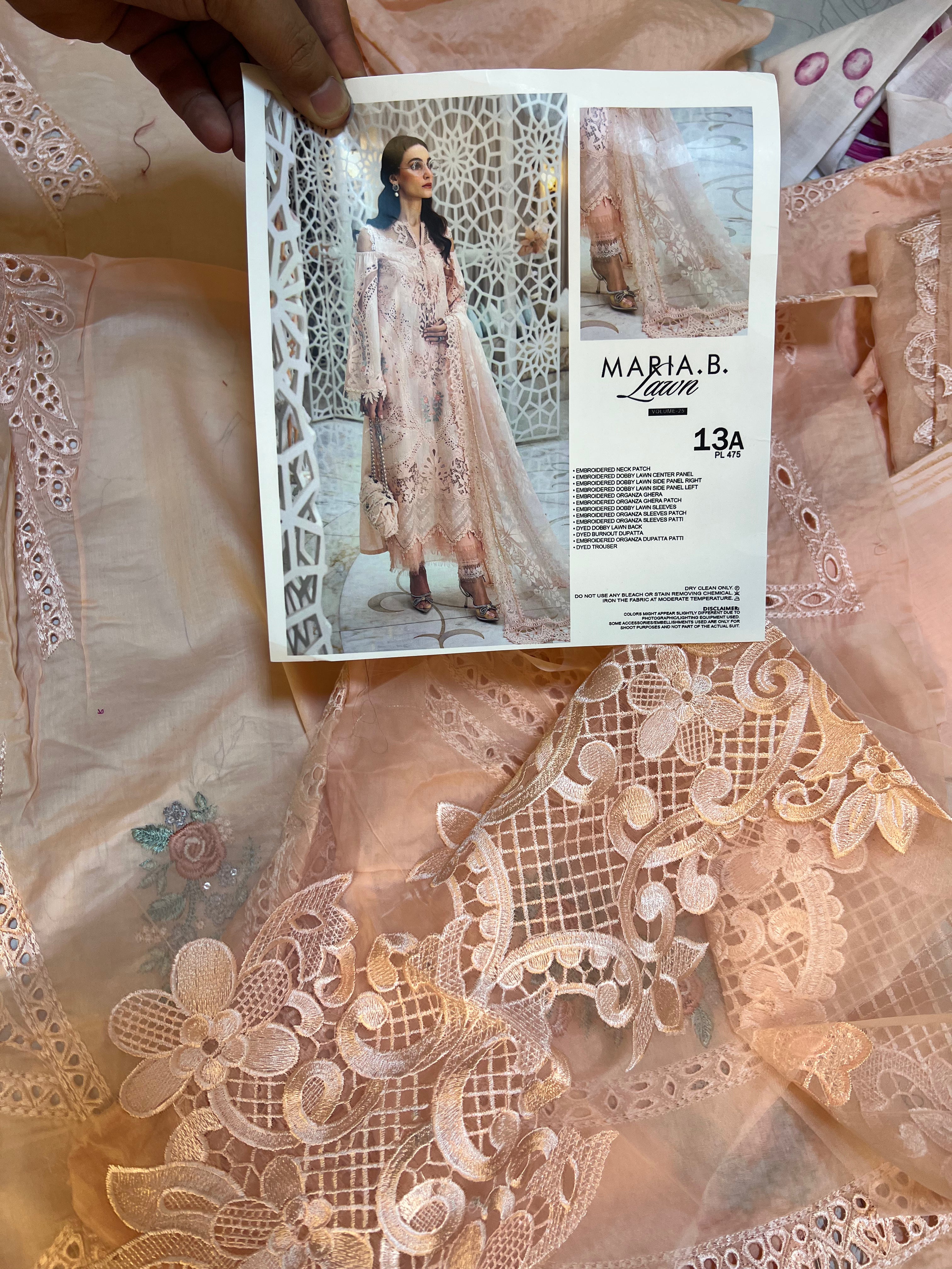 Maria B Pink Luxury 13A