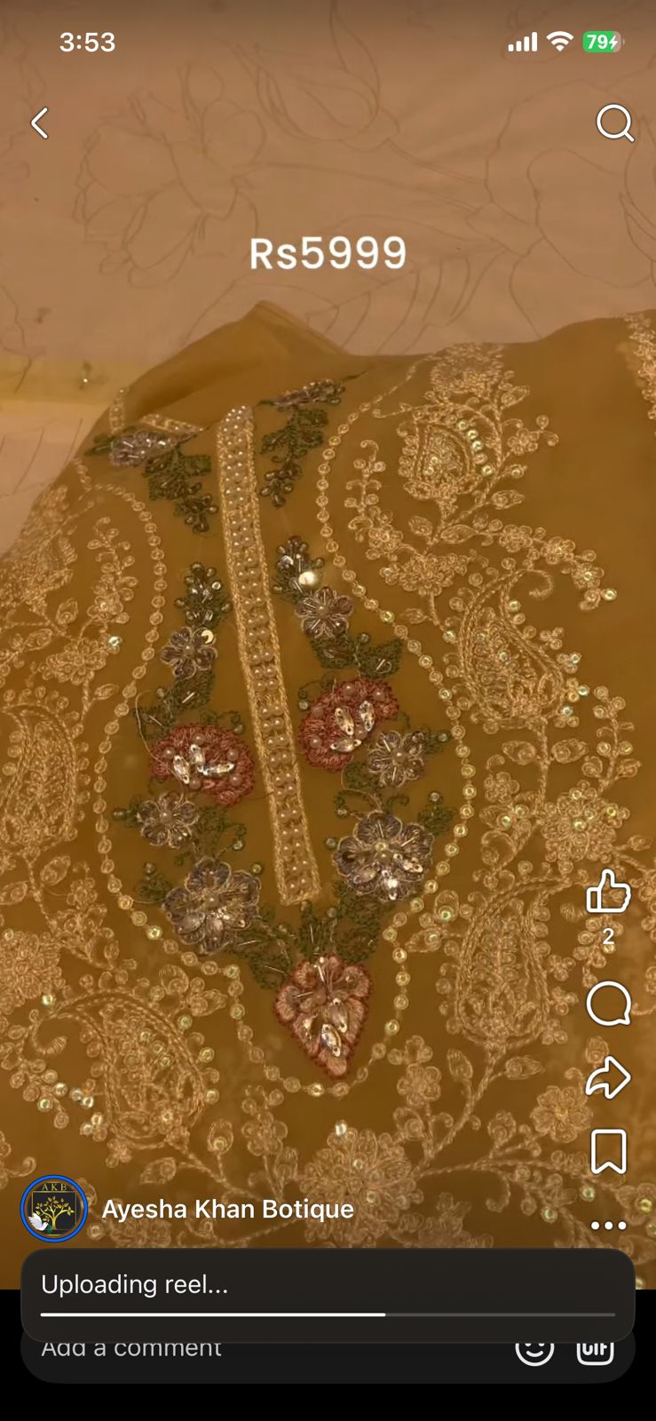 Maria B Chiffon Skin