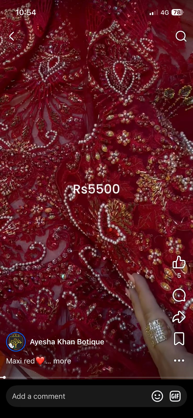 Red Maxi Bia Lot