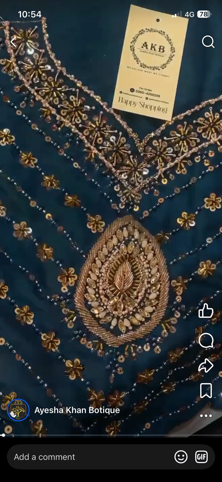 Indian Saree Zinc blue