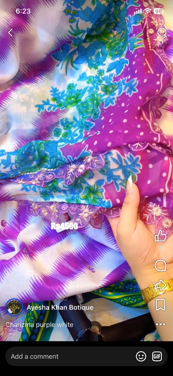 Chrizma purple White